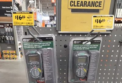 Home Depot: YMMV (Markham, ON) - Commercial Electric Multimeter/Thermometer $17 (70% off)