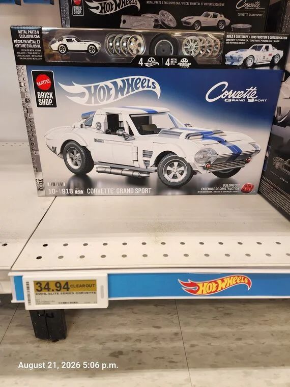 Real Canadian Superstore: Hot Wheels Corvette Grand Sport $34.94 YMMV