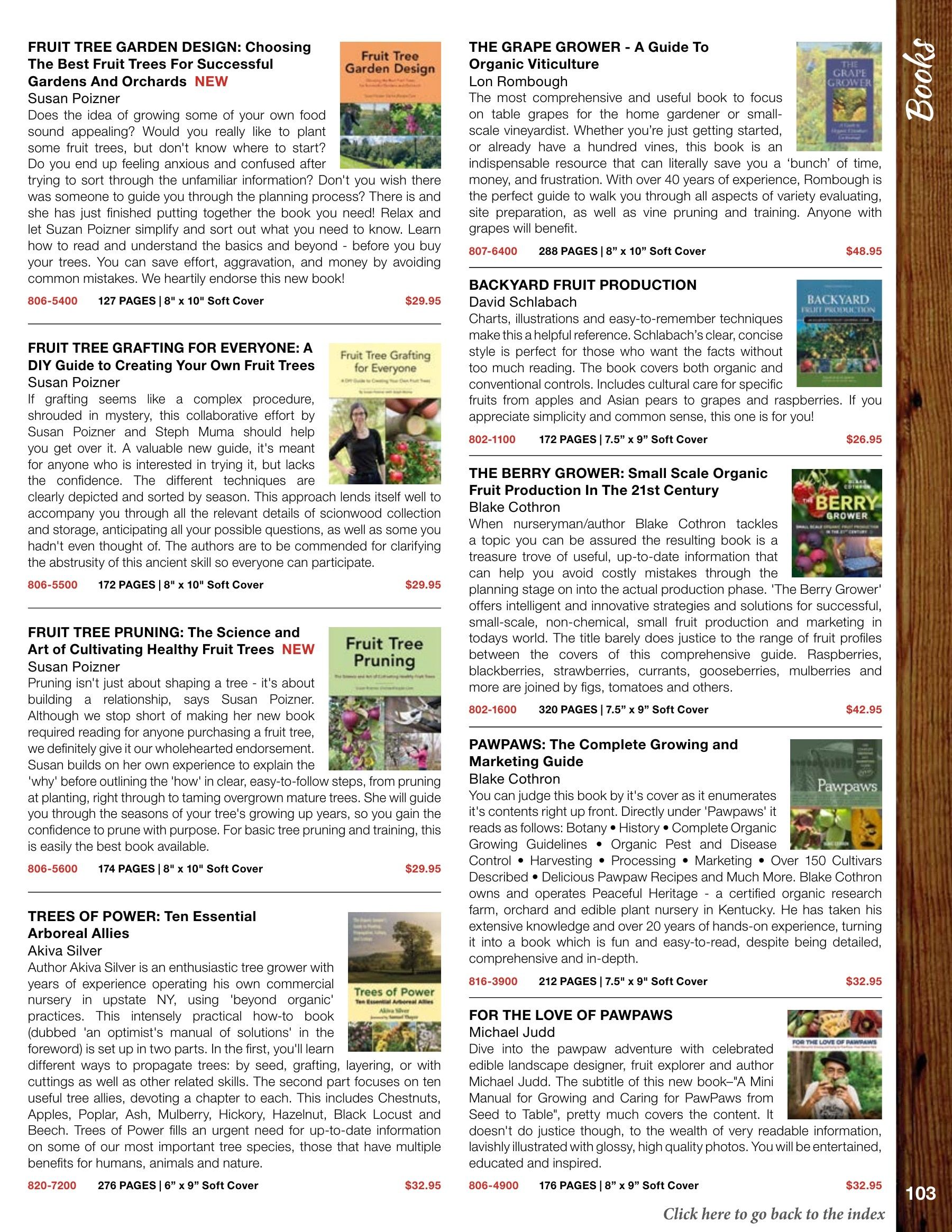 Whiffletree Farm & Nursery Annual Catalog Flyer January 1 - December 31, 2026