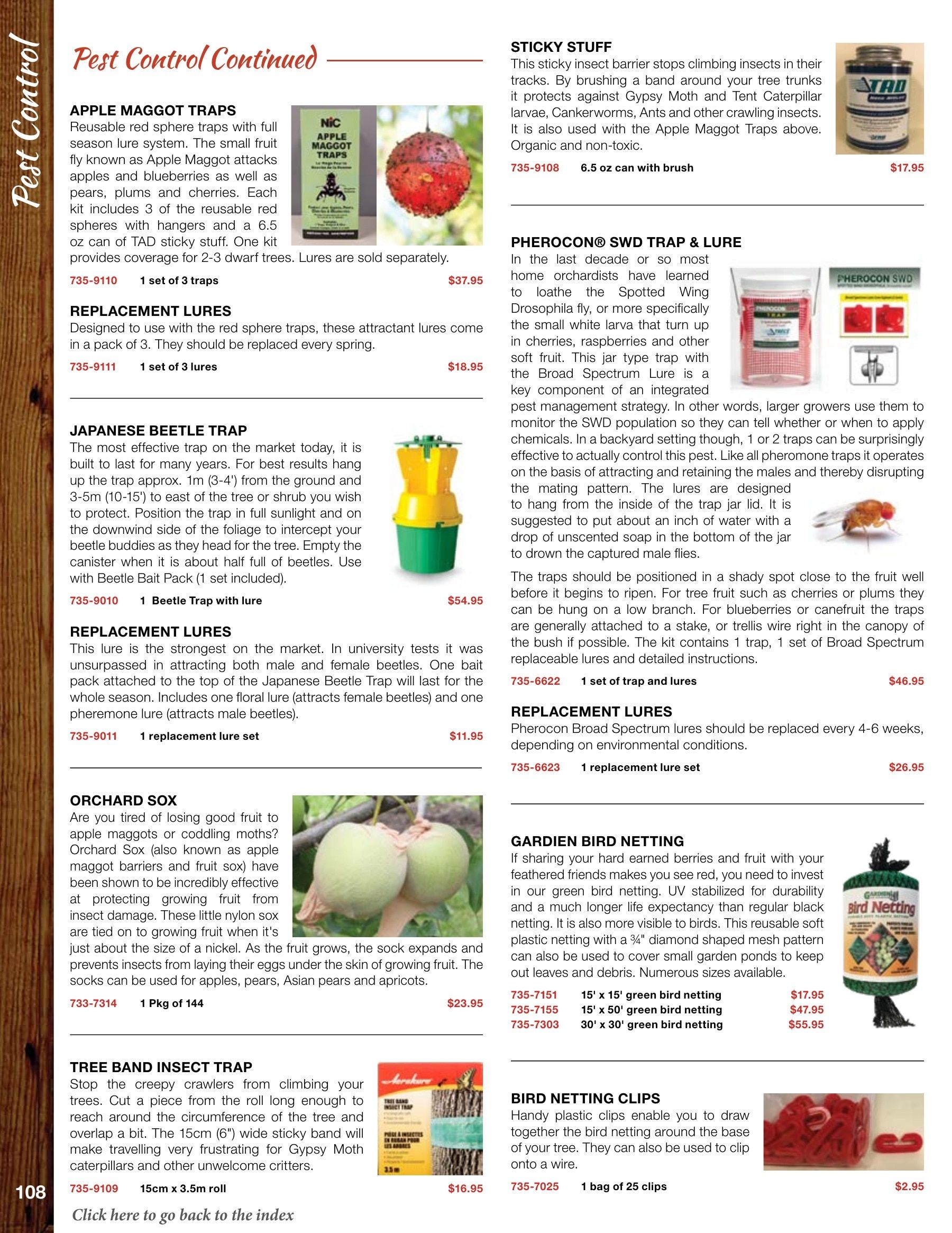 Whiffletree Farm & Nursery Annual Catalog Flyer January 1 - December 31, 2026