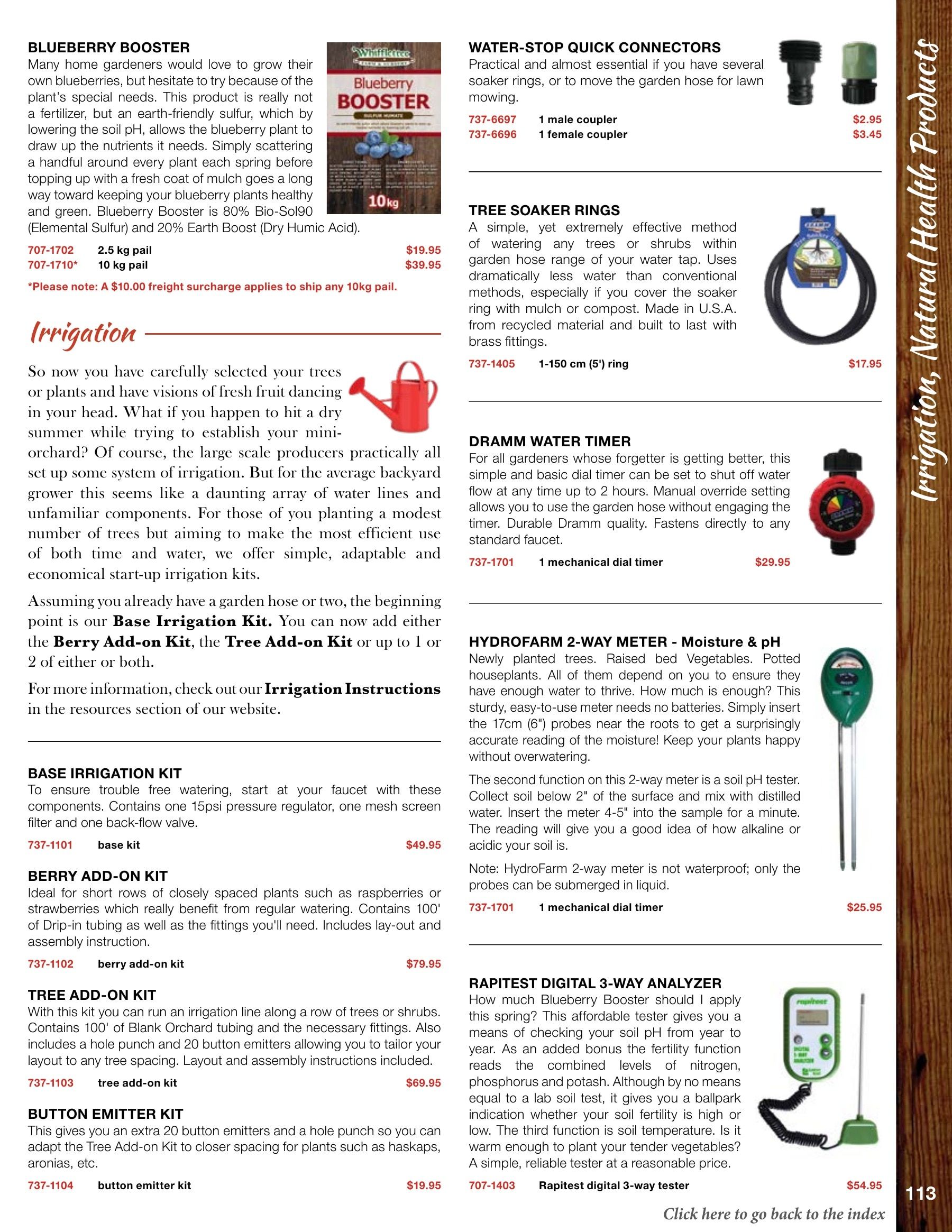 Whiffletree Farm & Nursery Annual Catalog Flyer January 1 - December 31, 2026