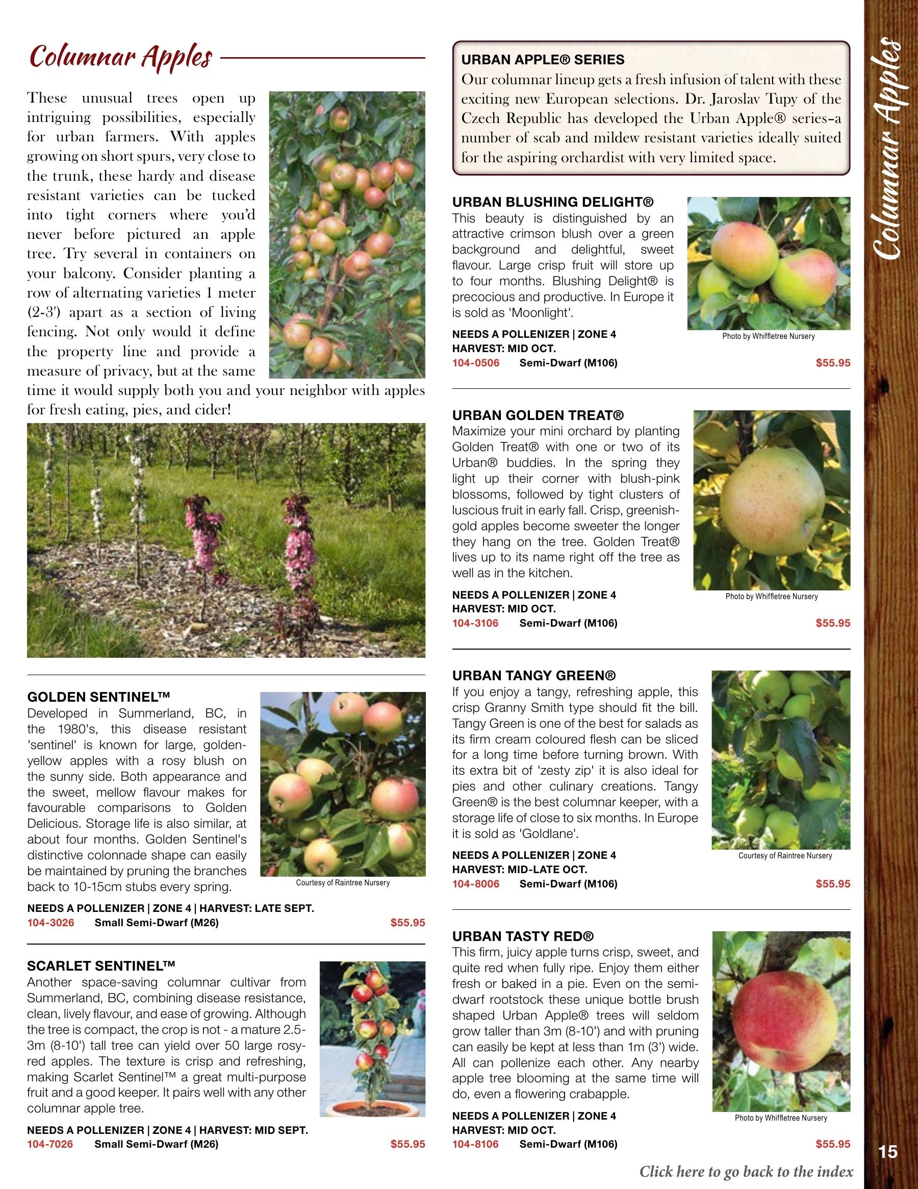 Whiffletree Farm & Nursery Annual Catalog Flyer January 1 - December 31, 2026
