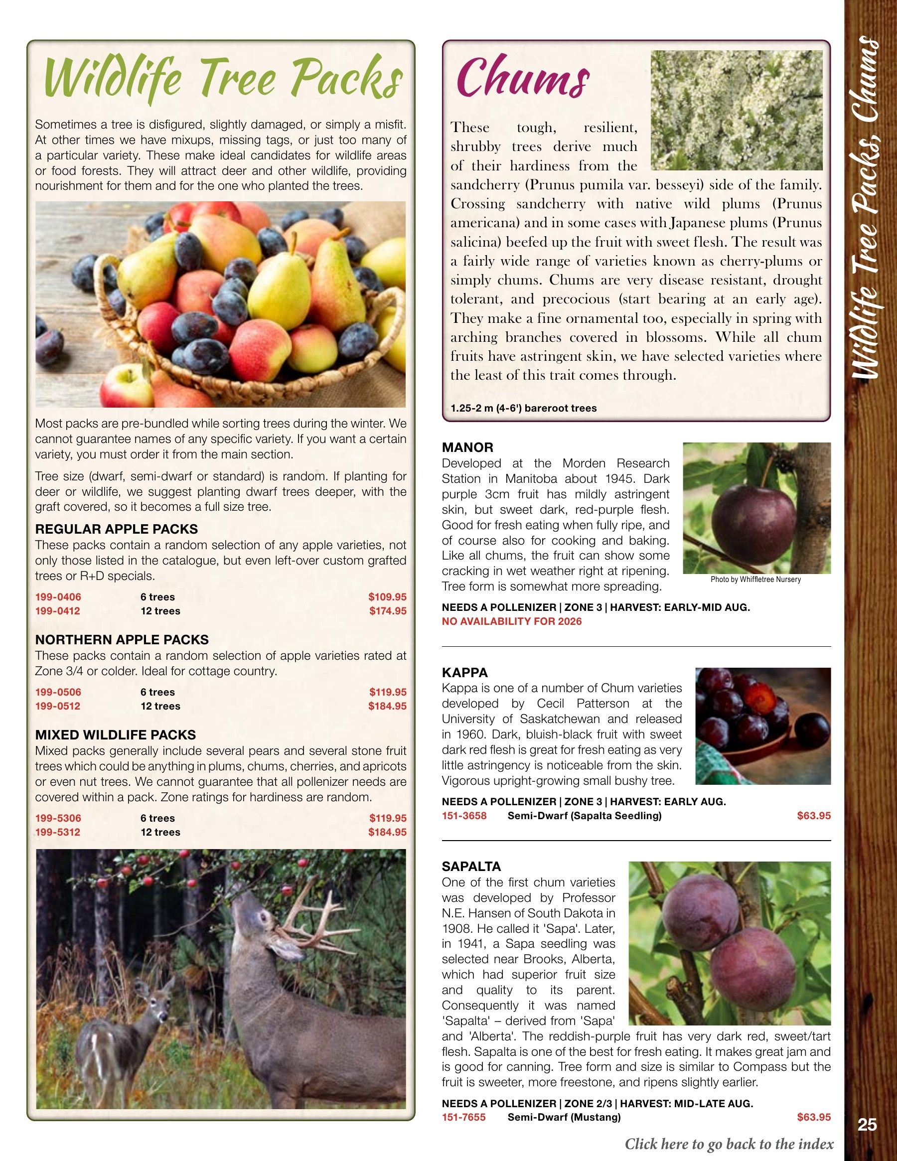 Whiffletree Farm & Nursery Annual Catalog Flyer January 1 - December 31, 2026