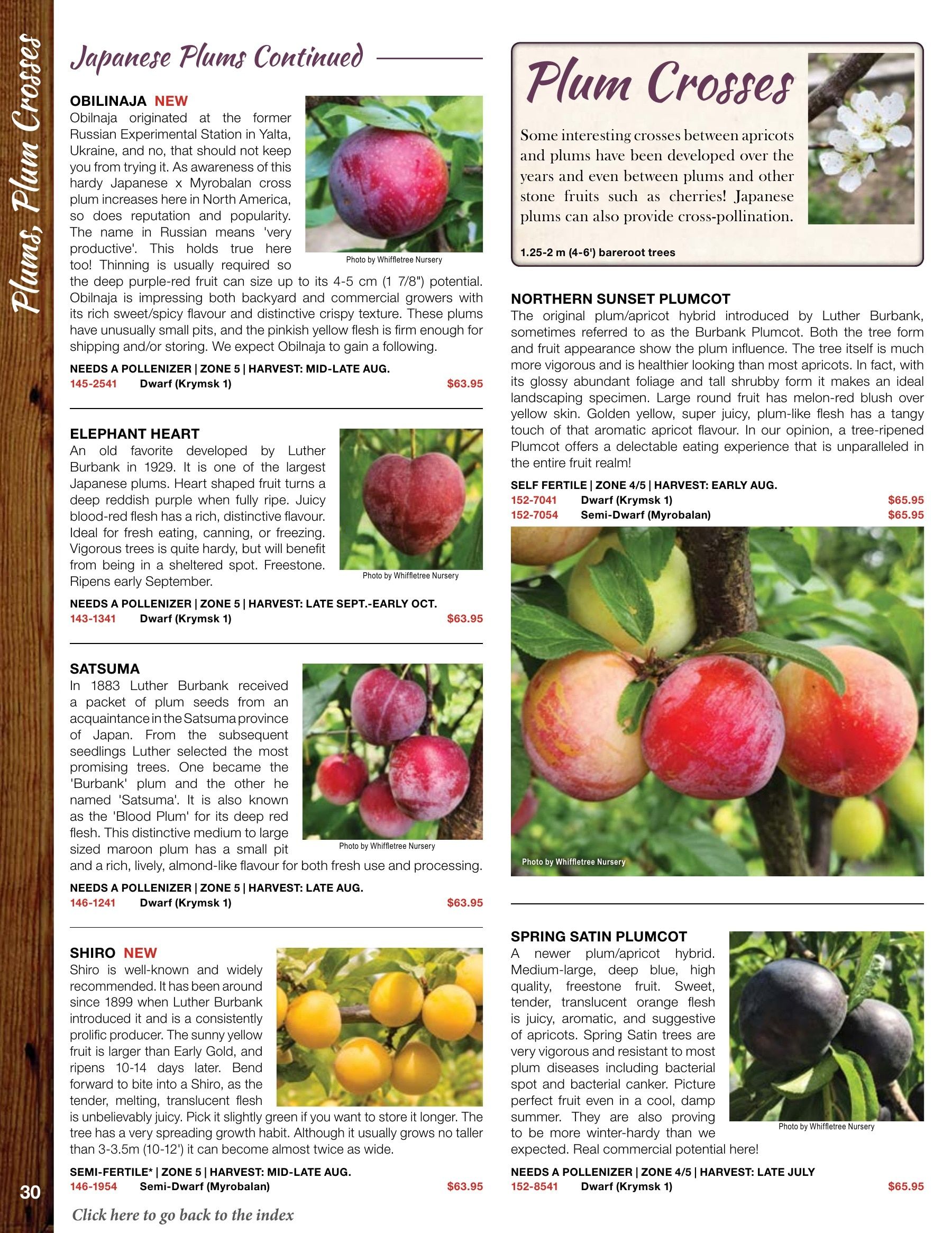 Whiffletree Farm & Nursery Annual Catalog Flyer January 1 - December 31, 2026
