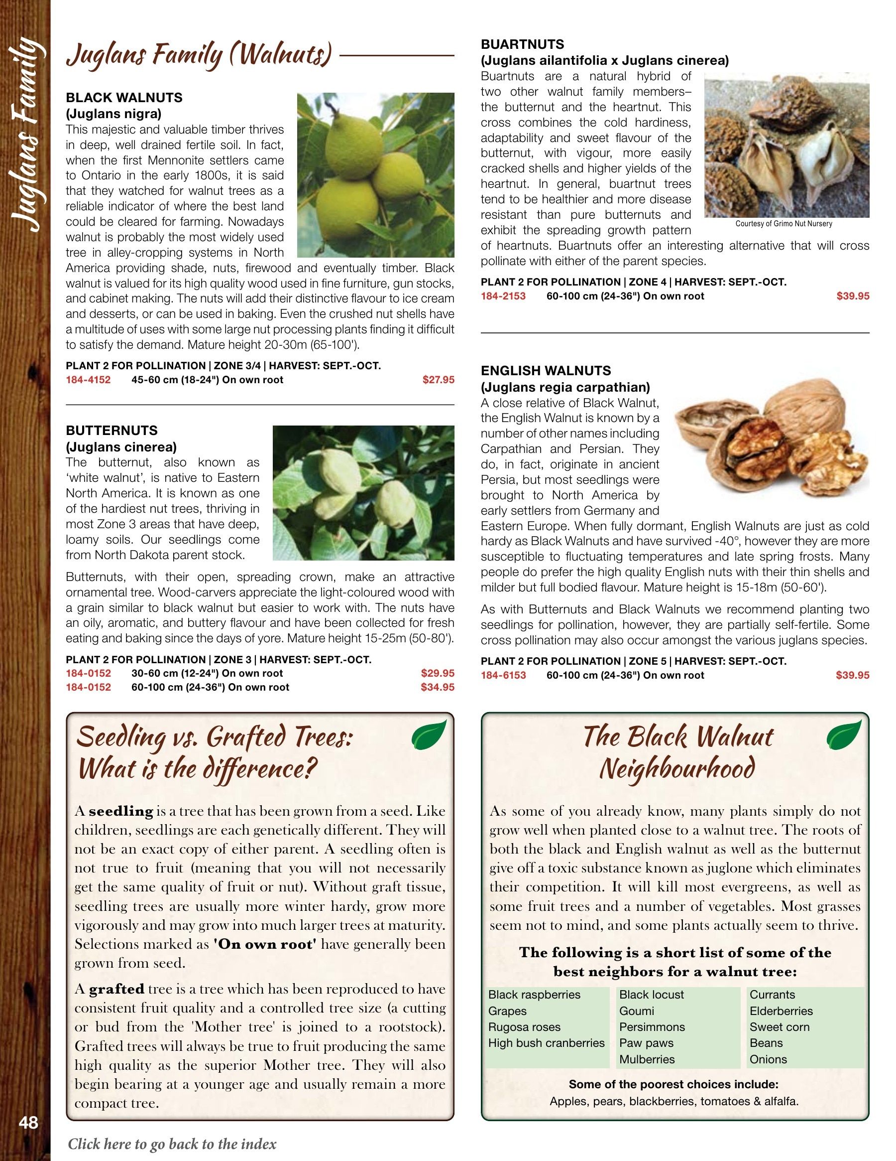 Whiffletree Farm & Nursery Annual Catalog Flyer January 1 - December 31, 2026