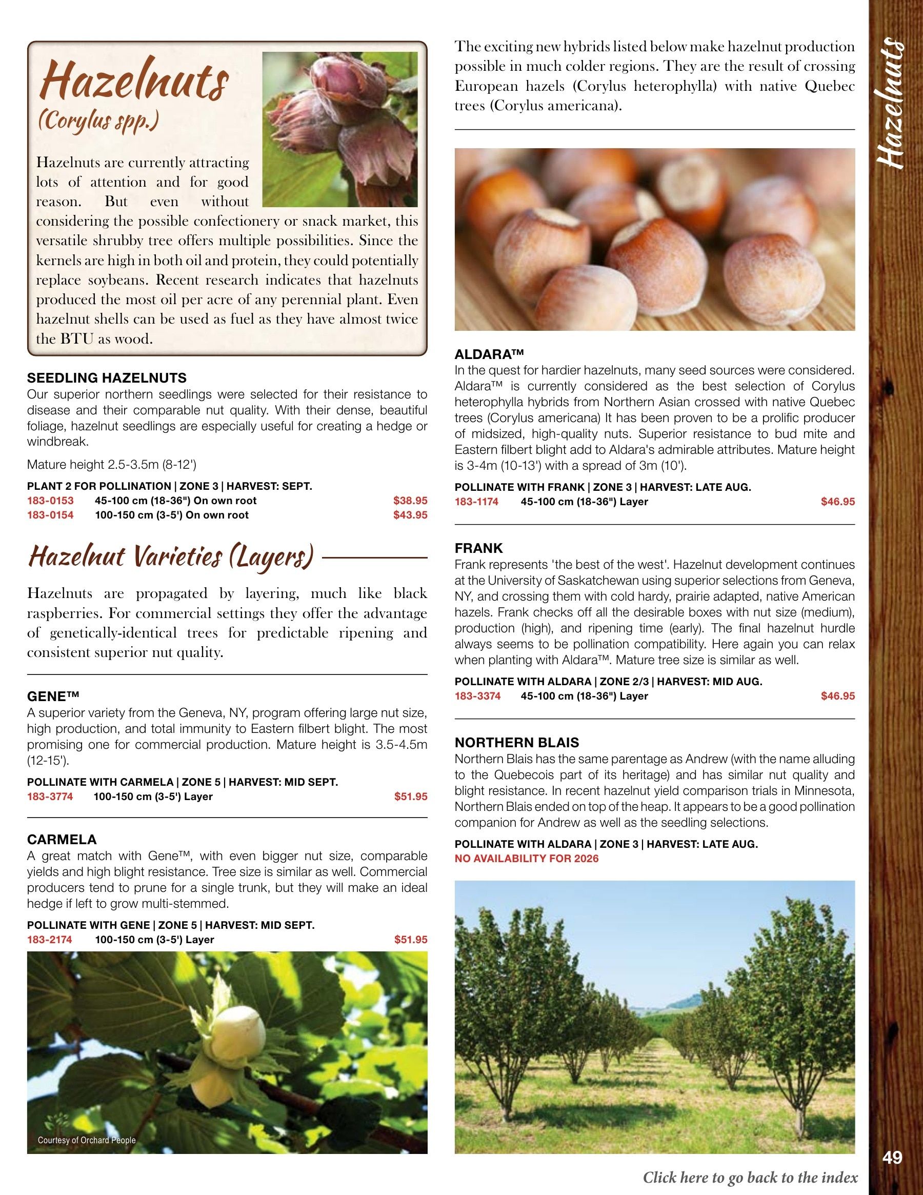 Whiffletree Farm & Nursery Annual Catalog Flyer January 1 - December 31, 2026