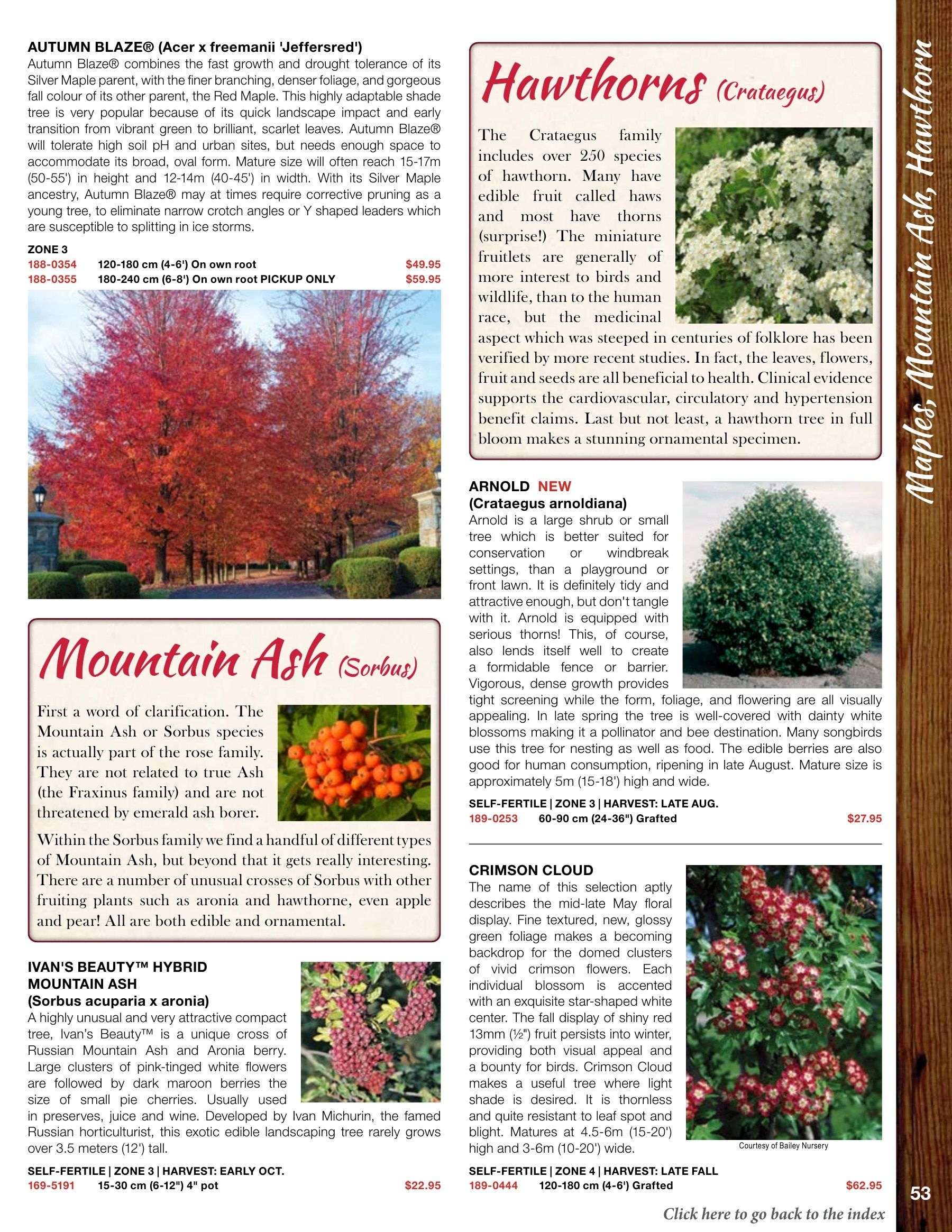Whiffletree Farm & Nursery Annual Catalog Flyer January 1 - December 31, 2026