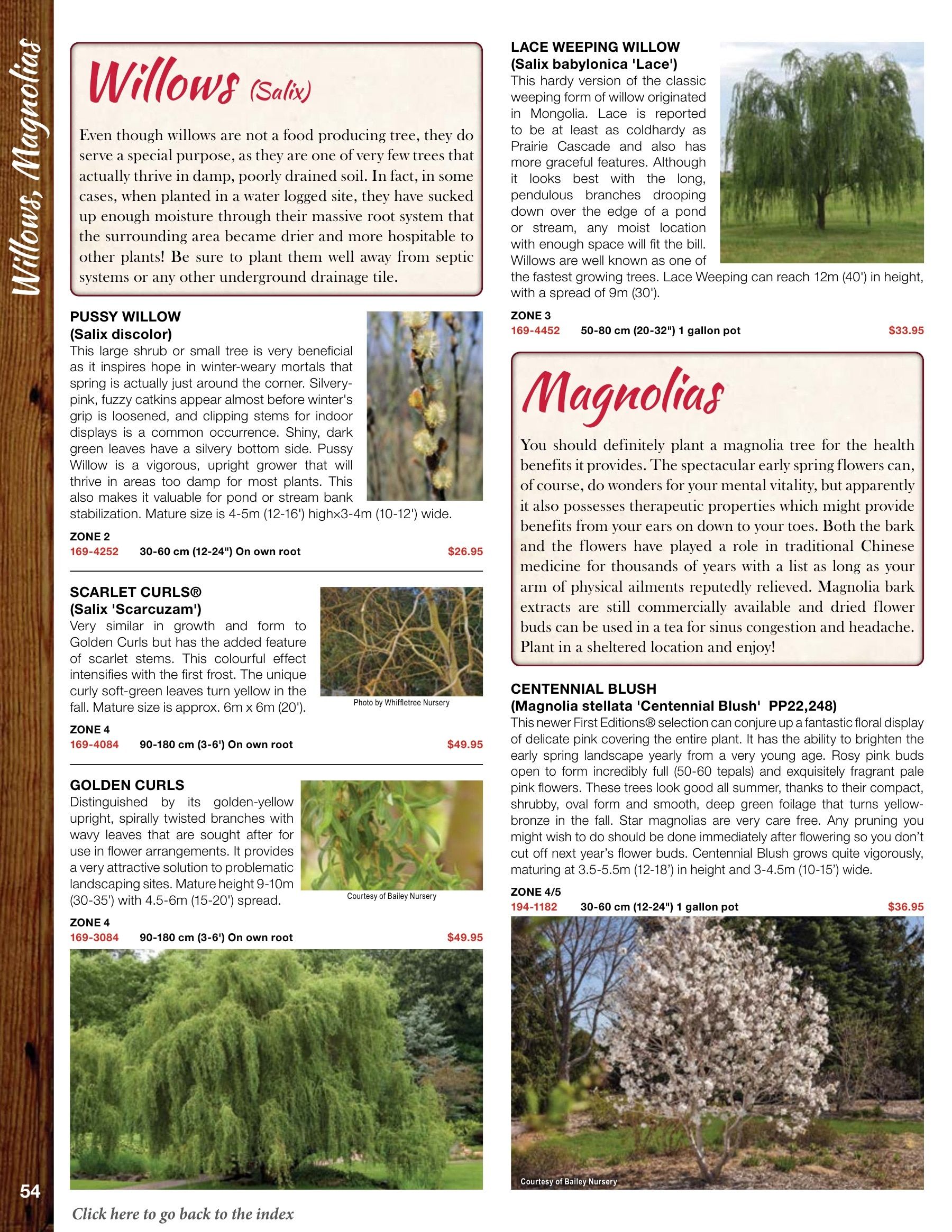 Whiffletree Farm & Nursery Annual Catalog Flyer January 1 - December 31, 2026