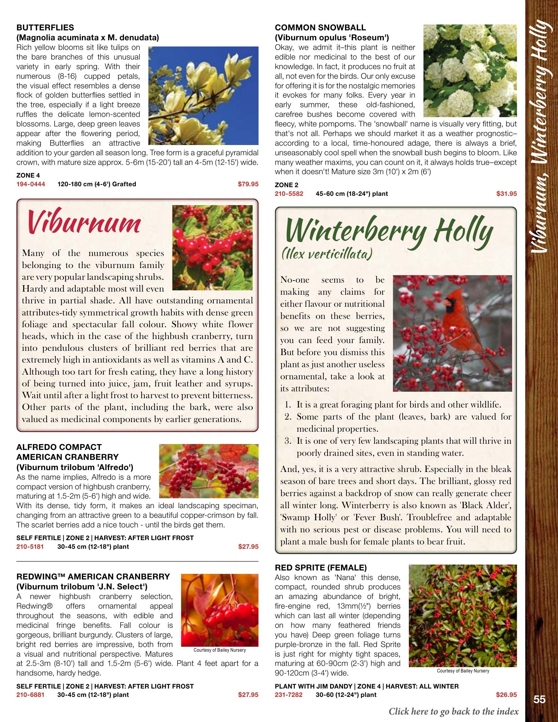 Whiffletree Farm & Nursery Annual Catalog Flyer January 1 - December 31, 2026