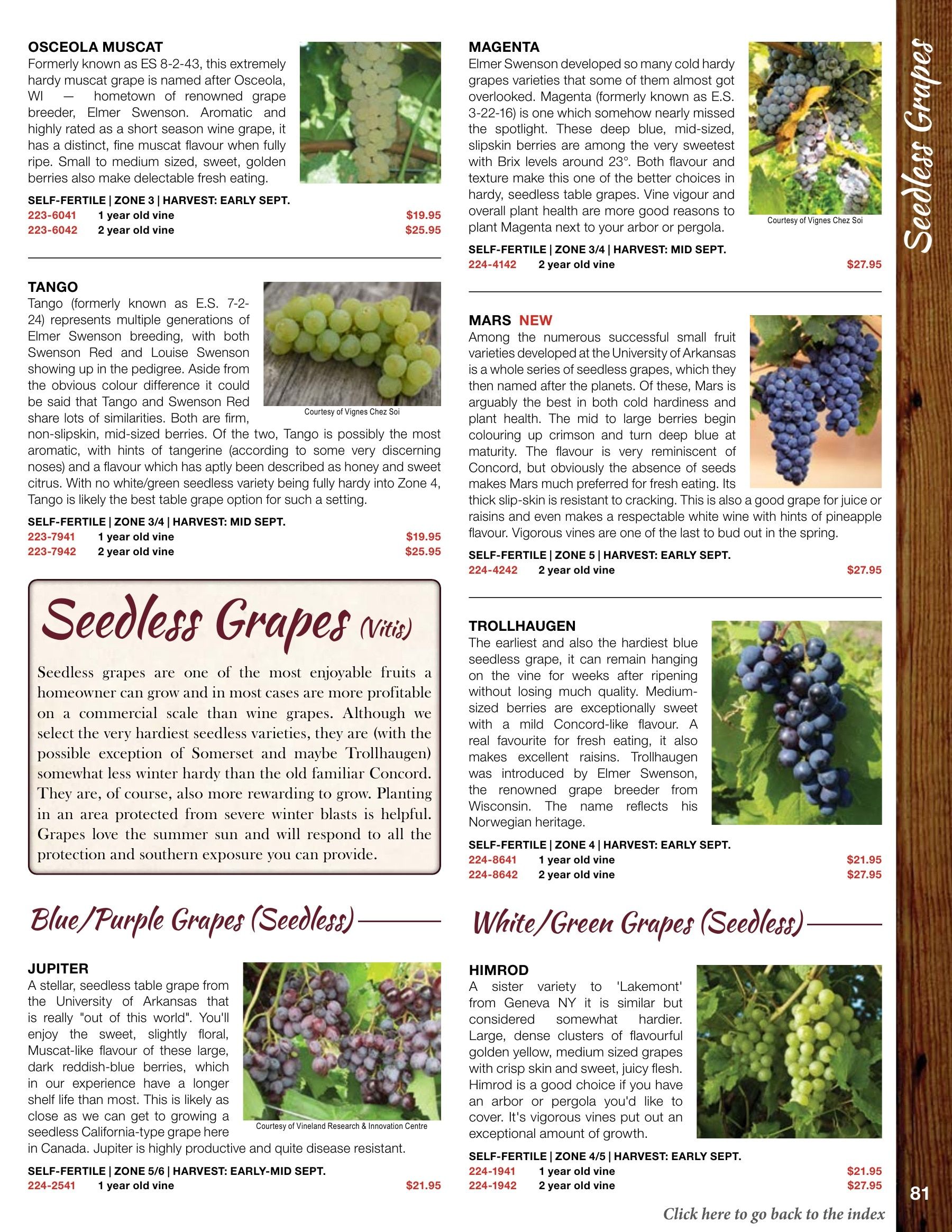 Whiffletree Farm & Nursery Annual Catalog Flyer January 1 - December 31, 2026
