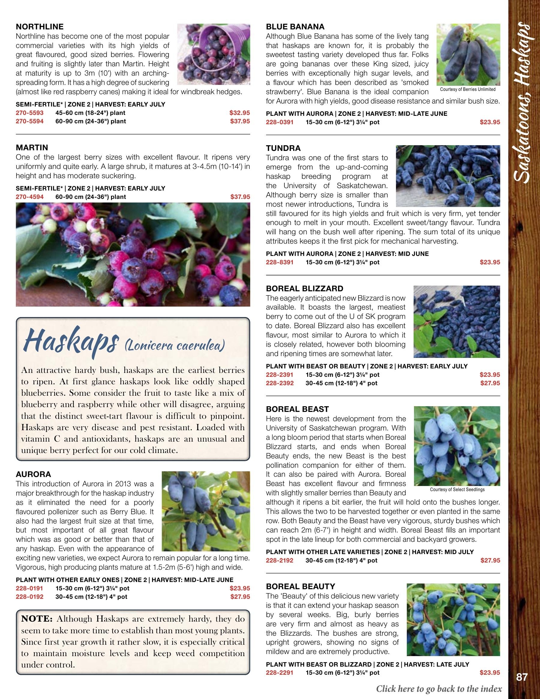 Whiffletree Farm & Nursery Annual Catalog Flyer January 1 - December 31, 2026