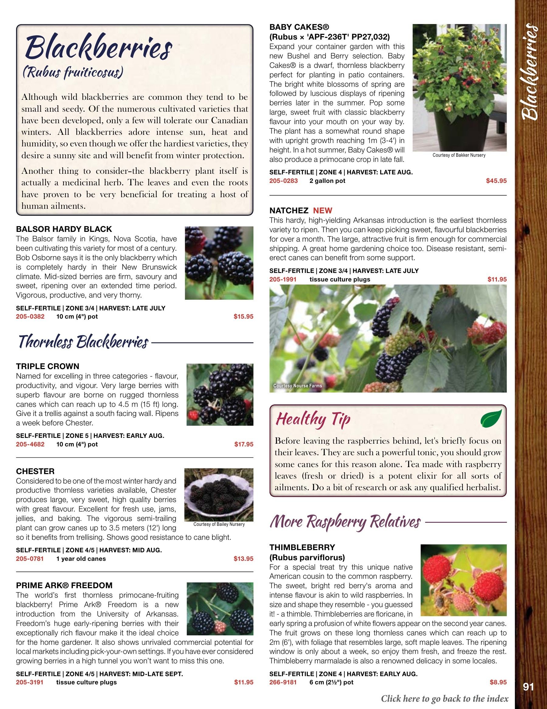 Whiffletree Farm & Nursery Annual Catalog Flyer January 1 - December 31, 2026