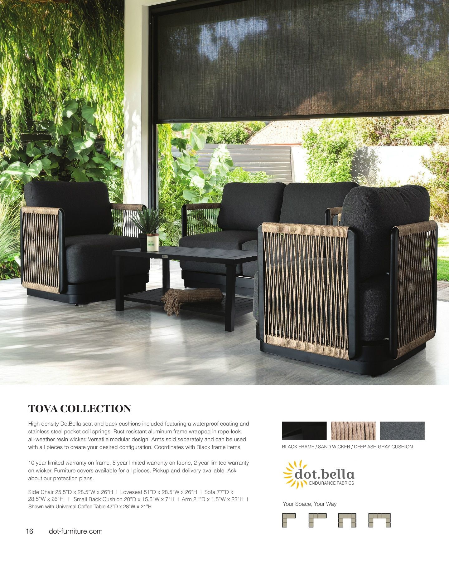 D.O.T. Furniture Annual Catalog Flyer January 1 - December 31, 2026
