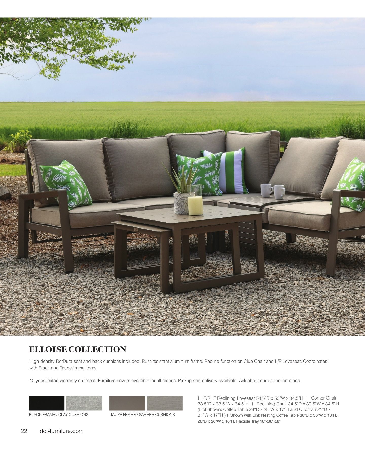 D.O.T. Furniture Annual Catalog Flyer January 1 - December 31, 2026