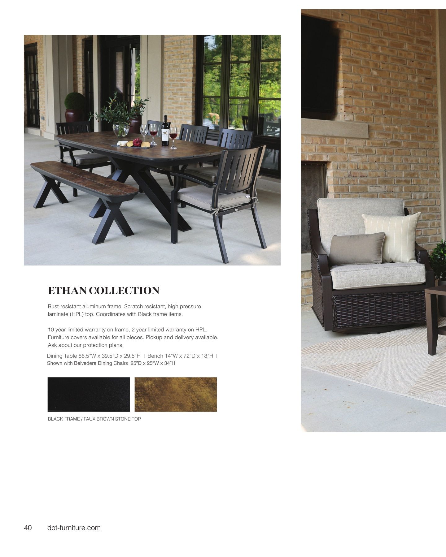 D.O.T. Furniture Annual Catalog Flyer January 1 - December 31, 2026