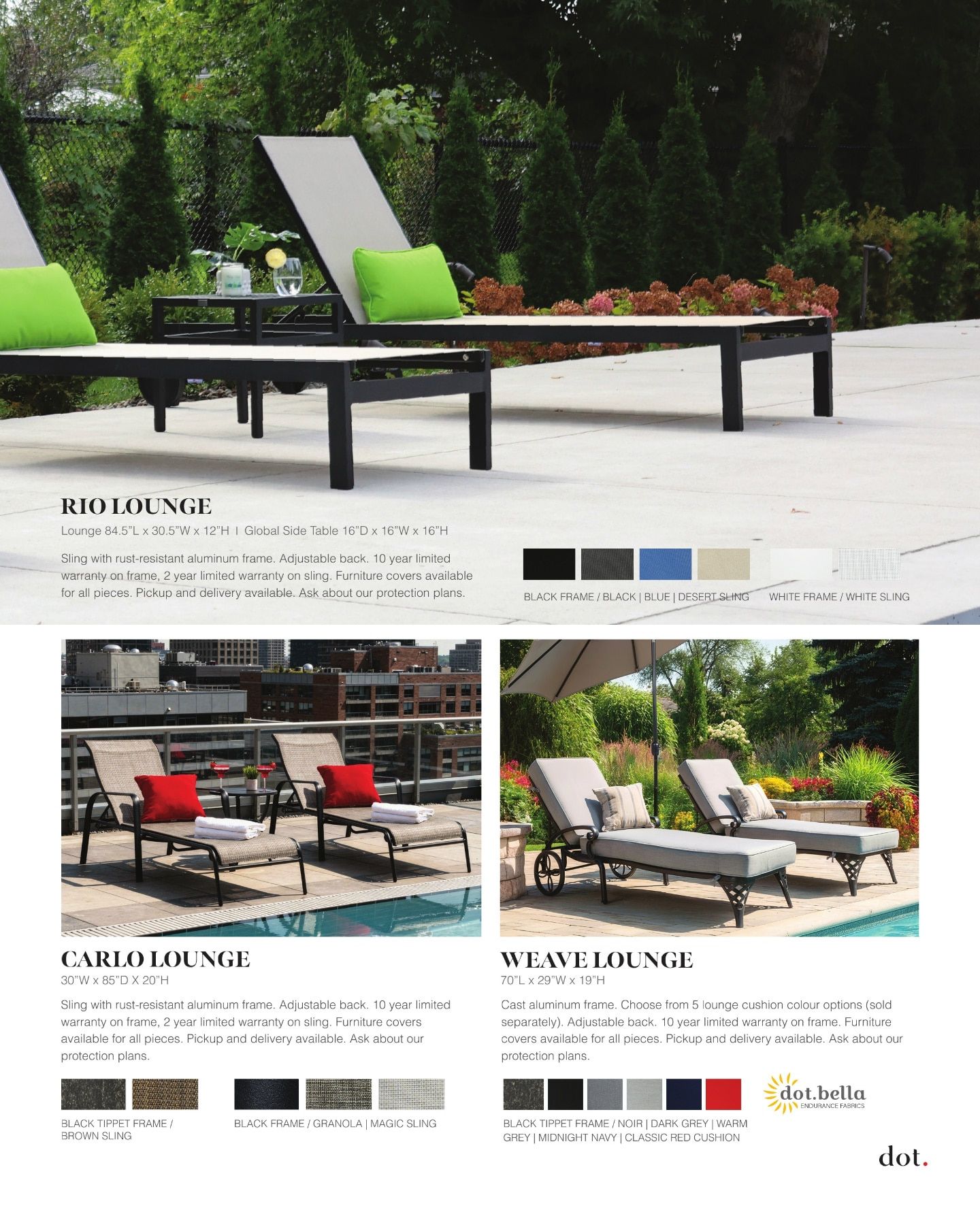 D.O.T. Furniture Annual Catalog Flyer January 1 - December 31, 2026