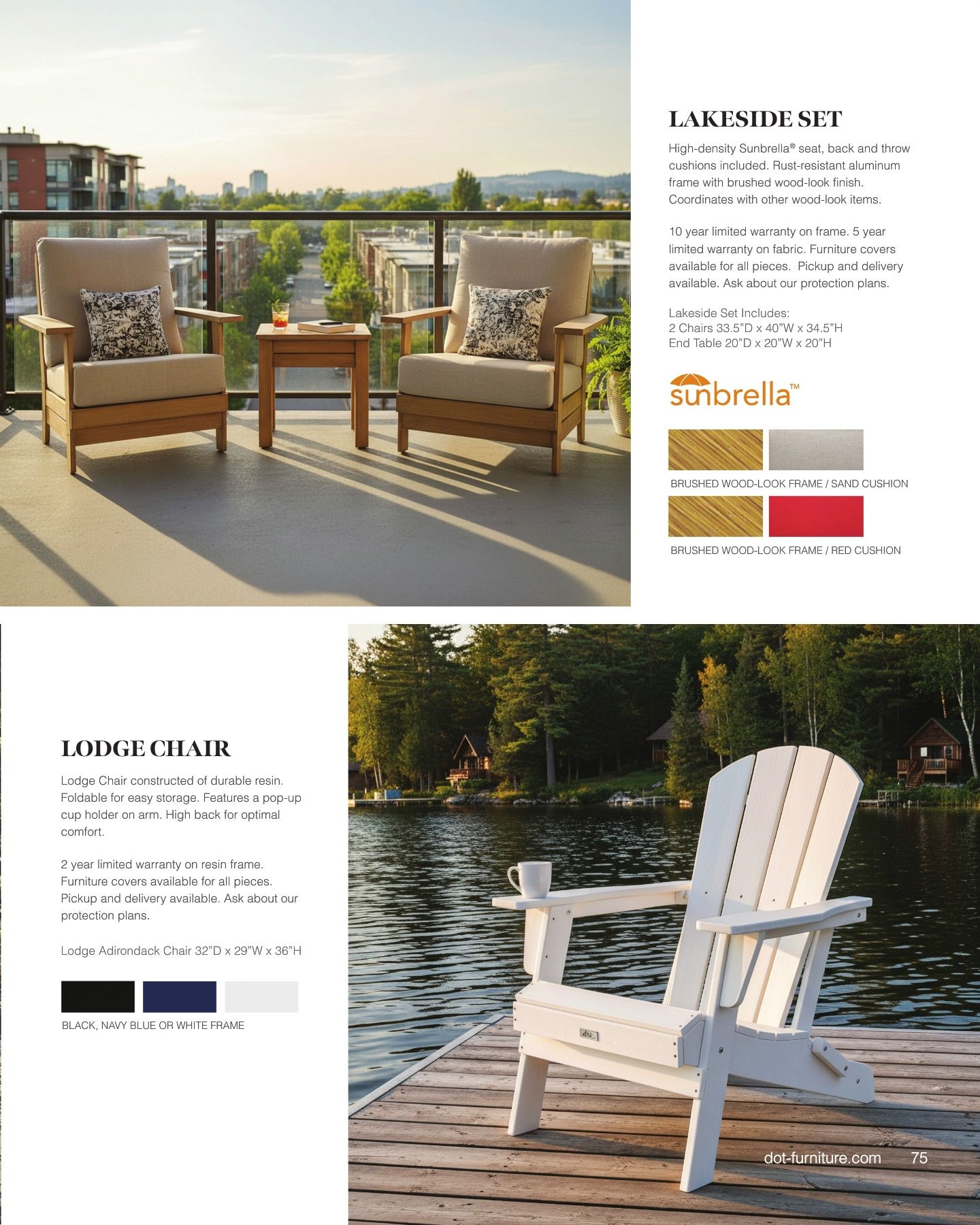 D.O.T. Furniture Annual Catalog Flyer January 1 - December 31, 2026