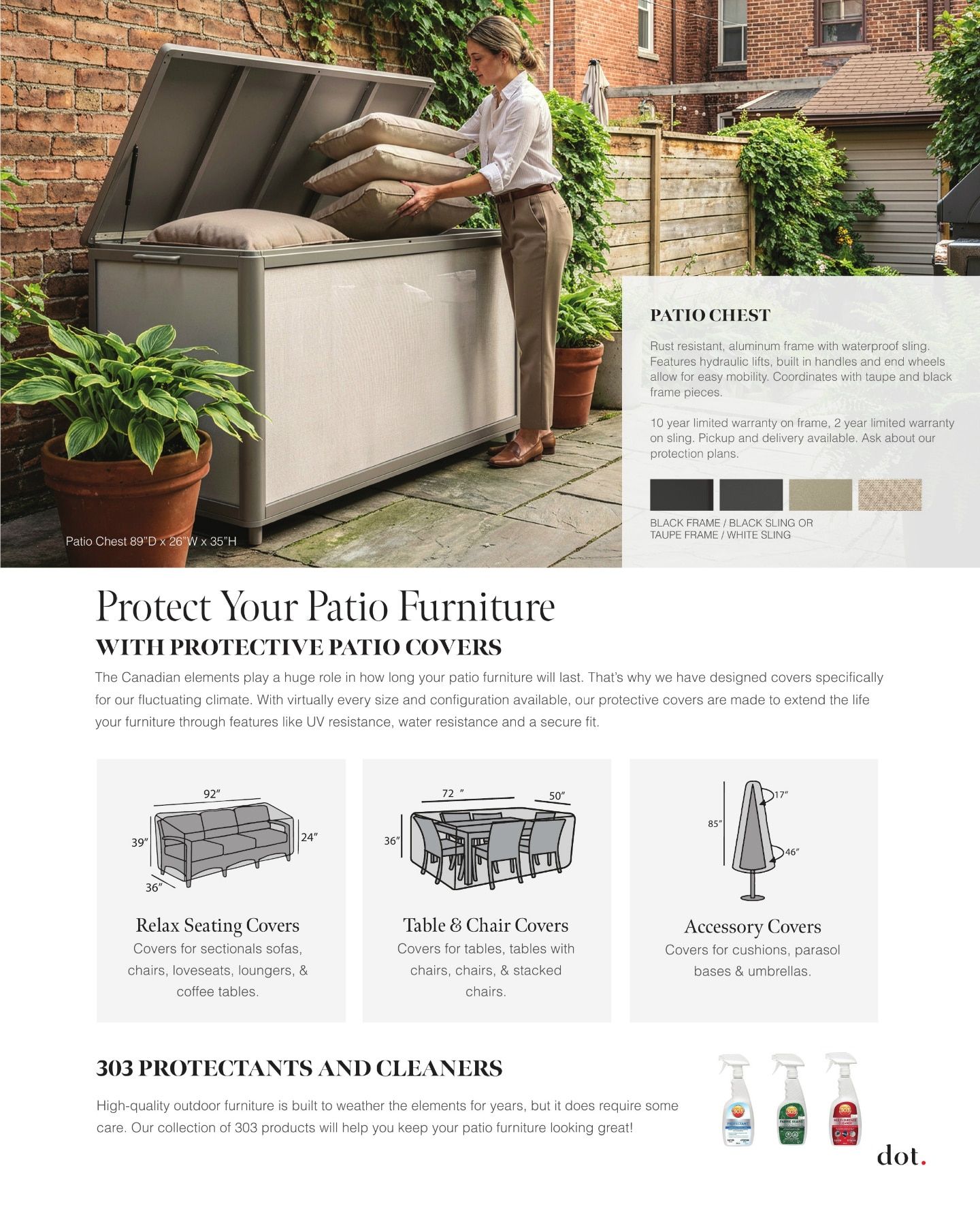 D.O.T. Furniture Annual Catalog Flyer January 1 - December 31, 2026