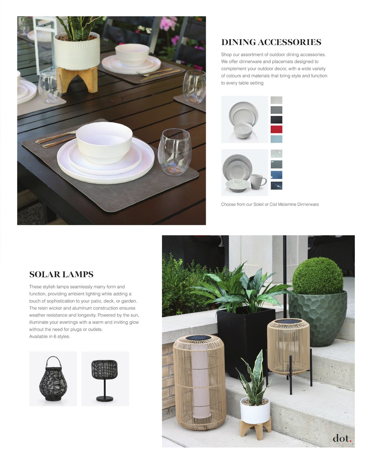 D.O.T. Furniture Annual Catalog Flyer January 1 - December 31, 2026