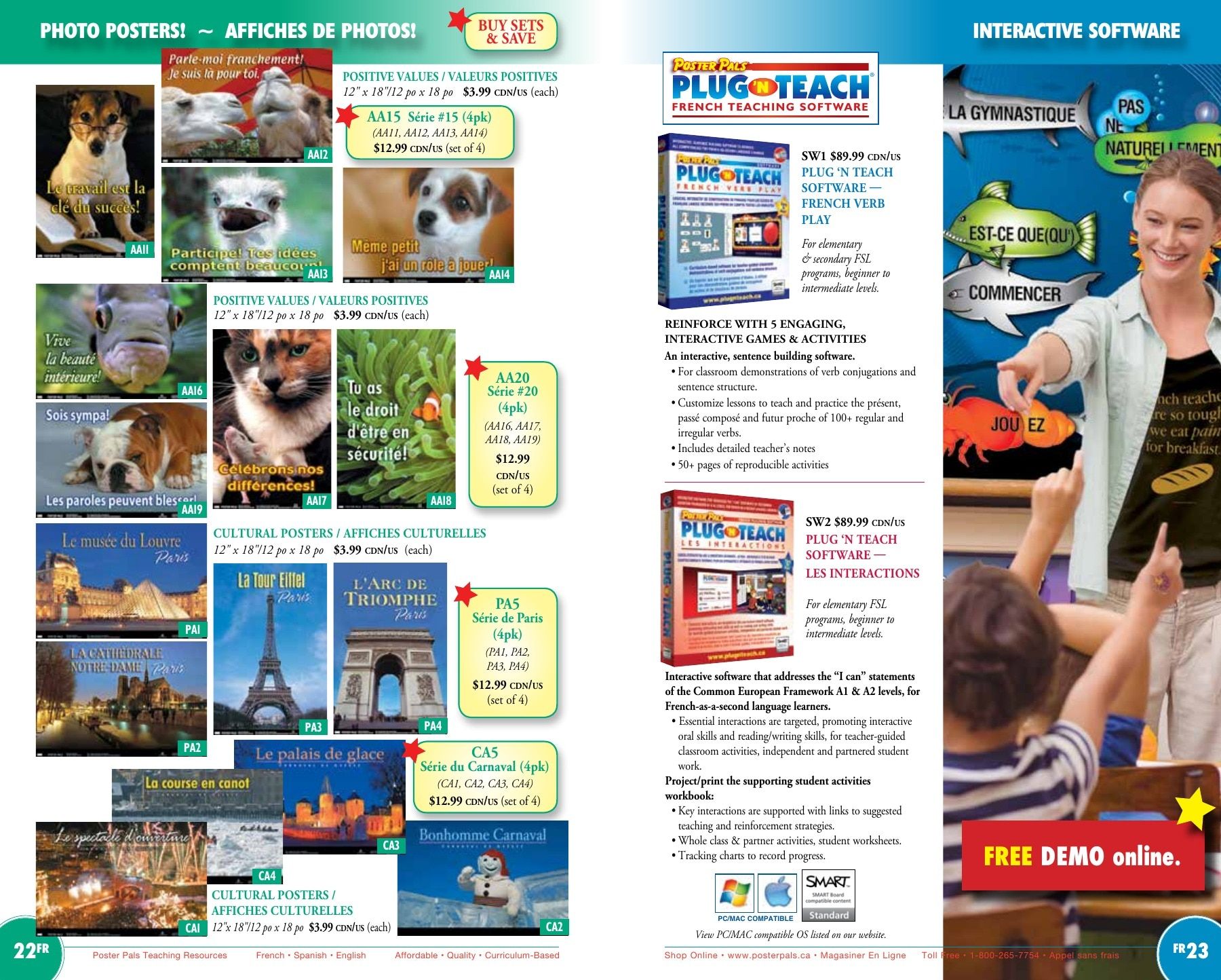Poster Pals Annual Catalog Flyer January 1 - December 31, 2026