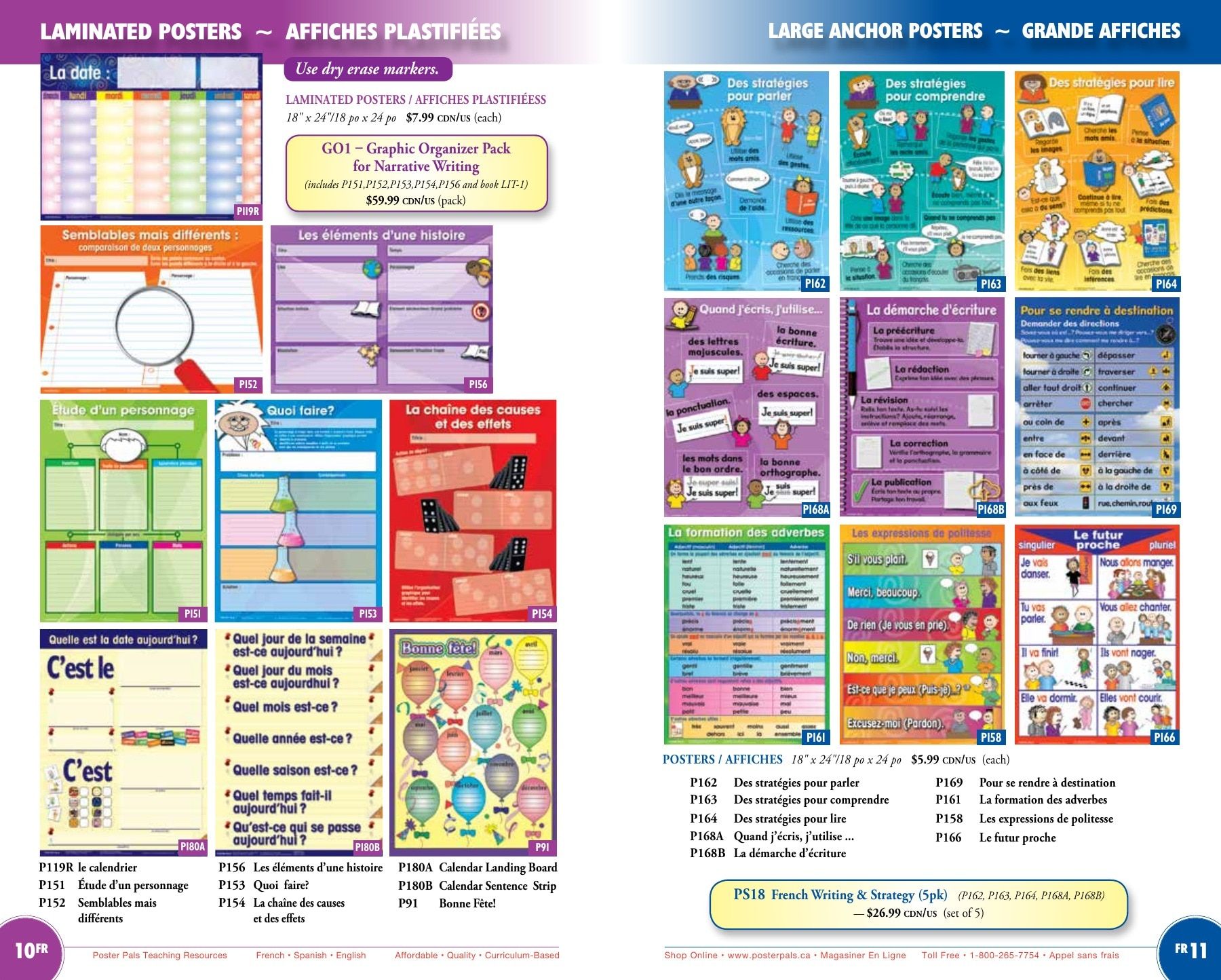 Poster Pals Annual Catalog Flyer January 1 - December 31, 2026