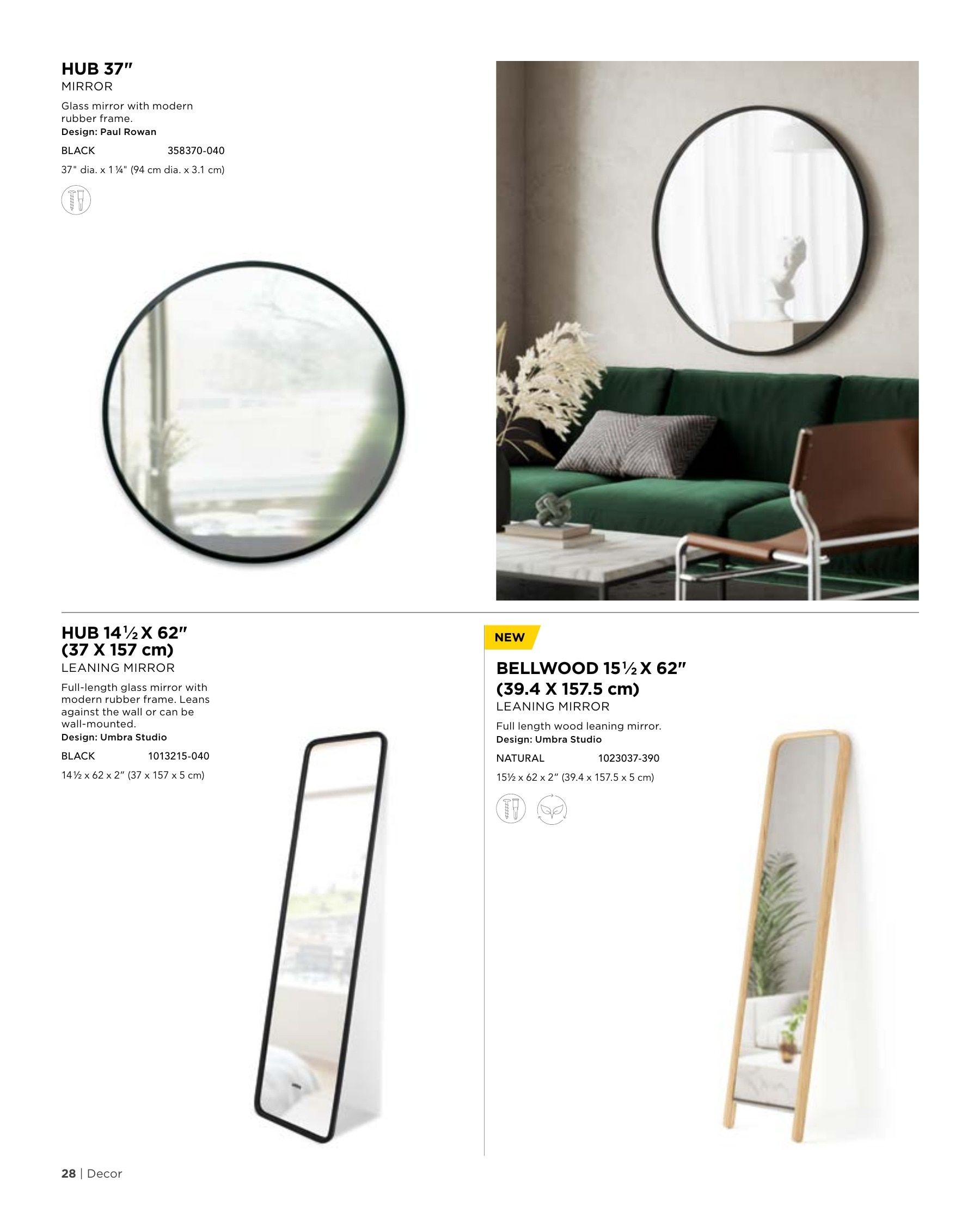 Umbra Annual Catalog Flyer January 1 - December 31, 2026