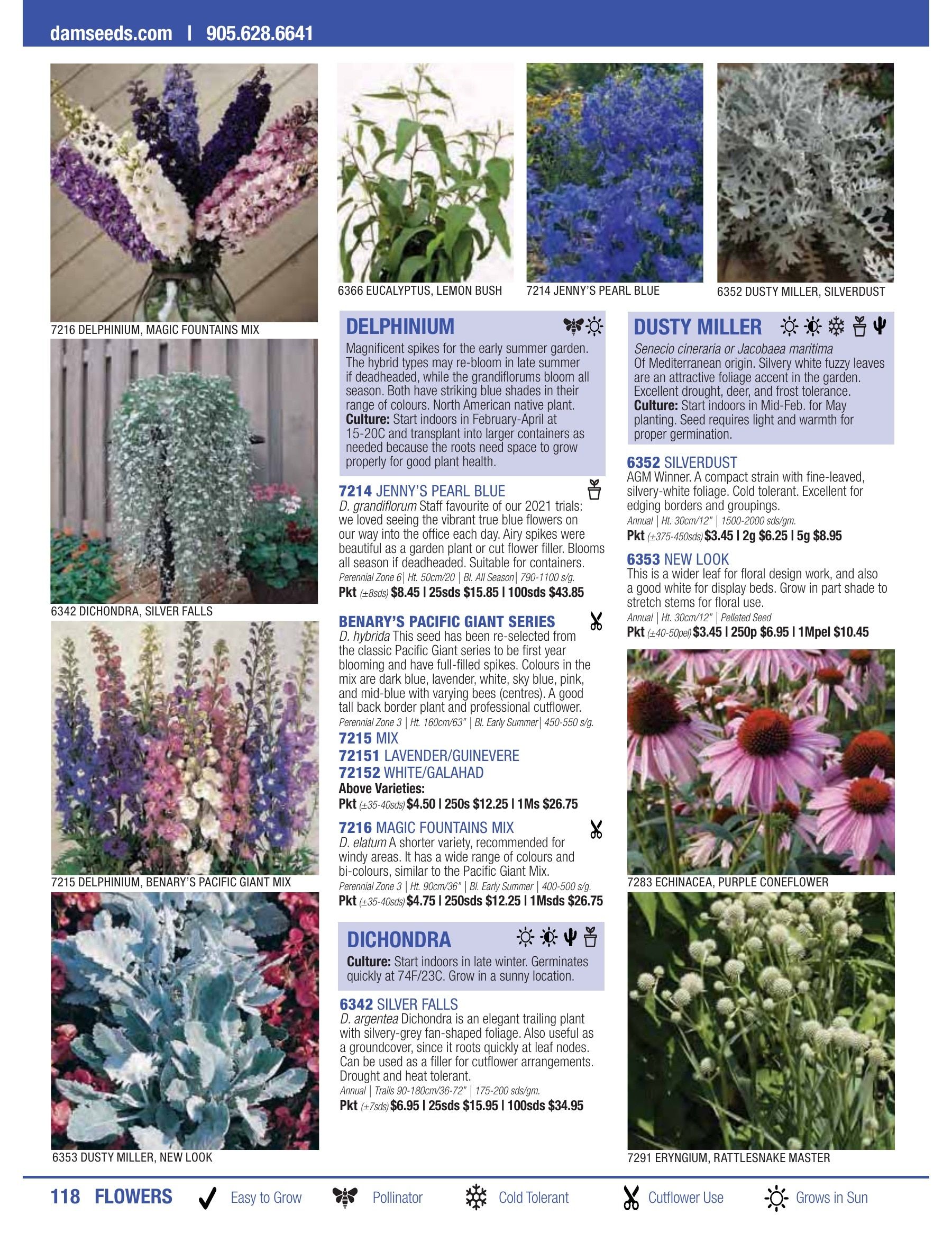 William Dam Seeds Annual Catalog Flyer January 1 - October 31, 2026