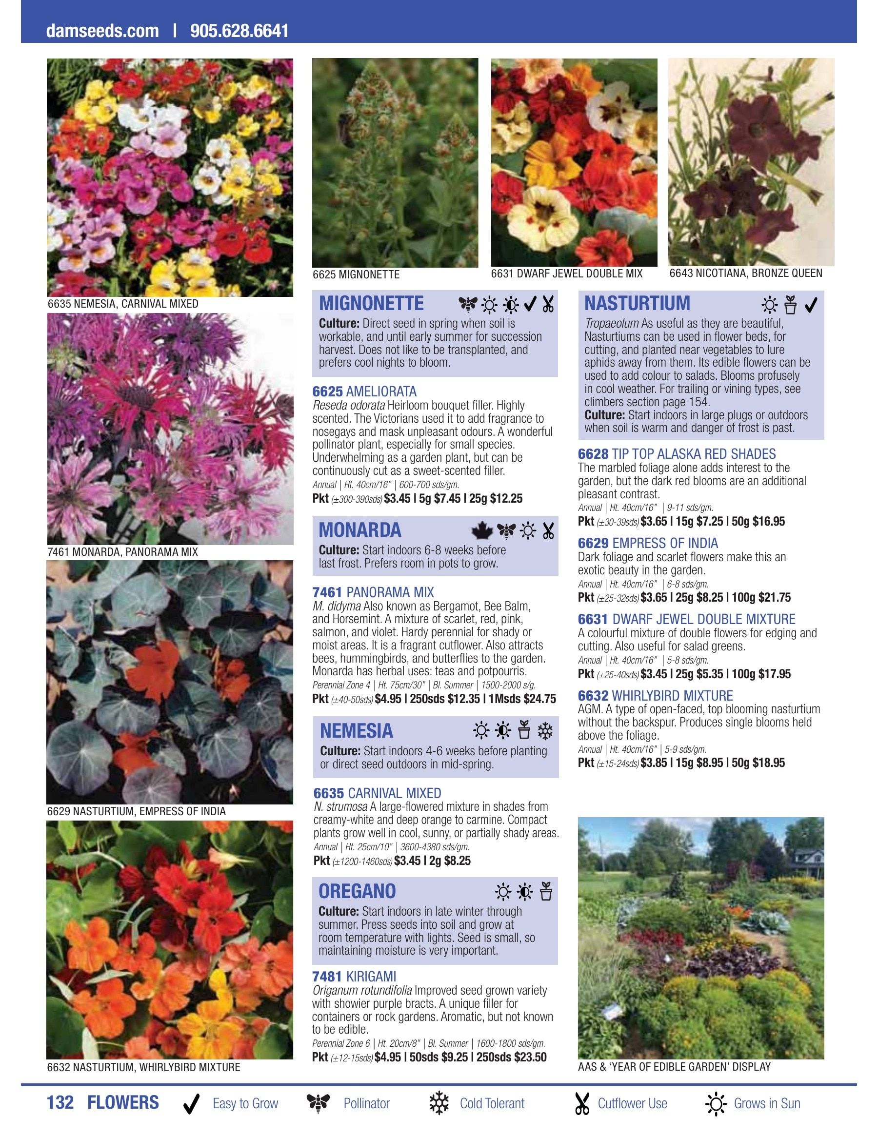 William Dam Seeds Annual Catalog Flyer January 1 - October 31, 2026