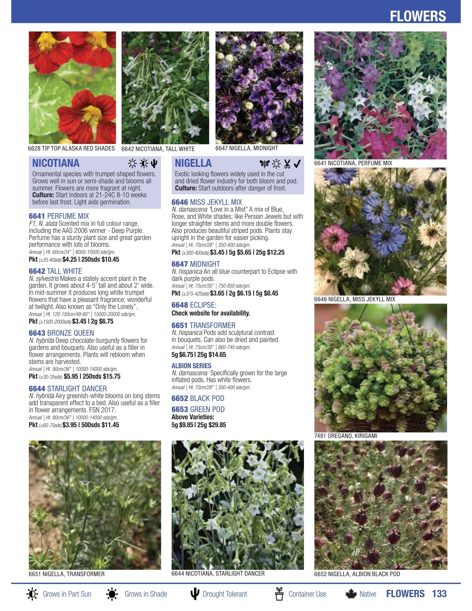 William Dam Seeds Annual Catalog Flyer January 1 - October 31, 2026