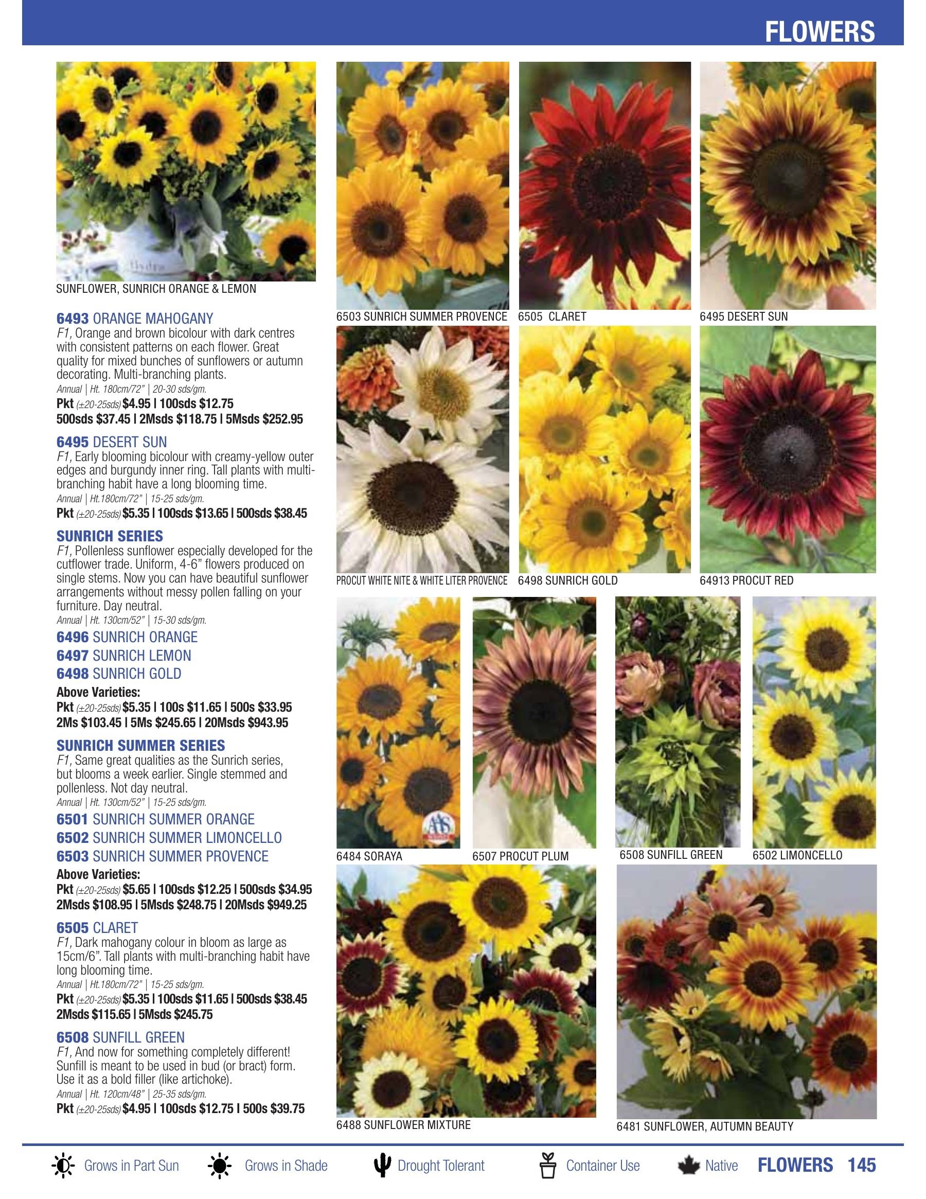 William Dam Seeds Annual Catalog Flyer January 1 - October 31, 2026