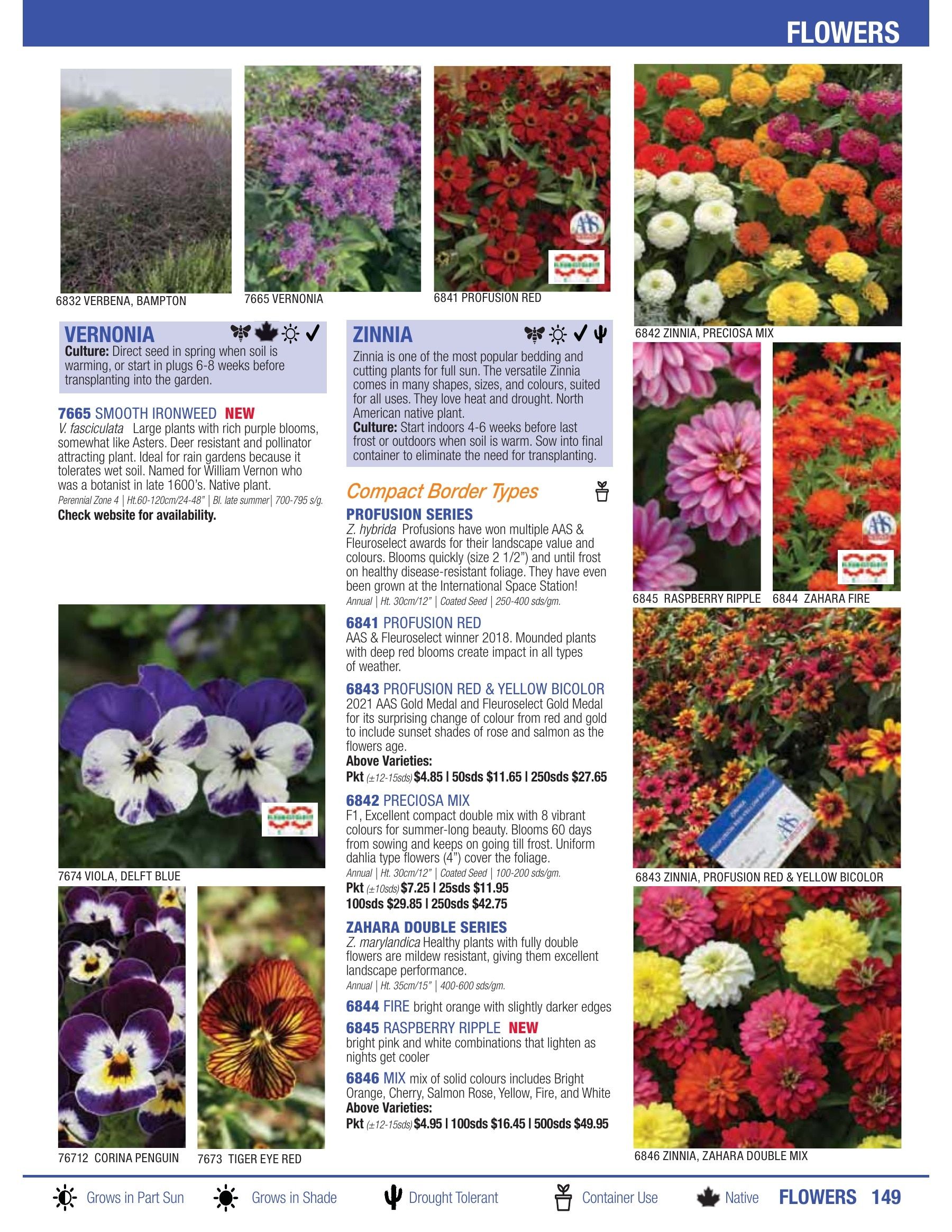 William Dam Seeds Annual Catalog Flyer January 1 - October 31, 2026
