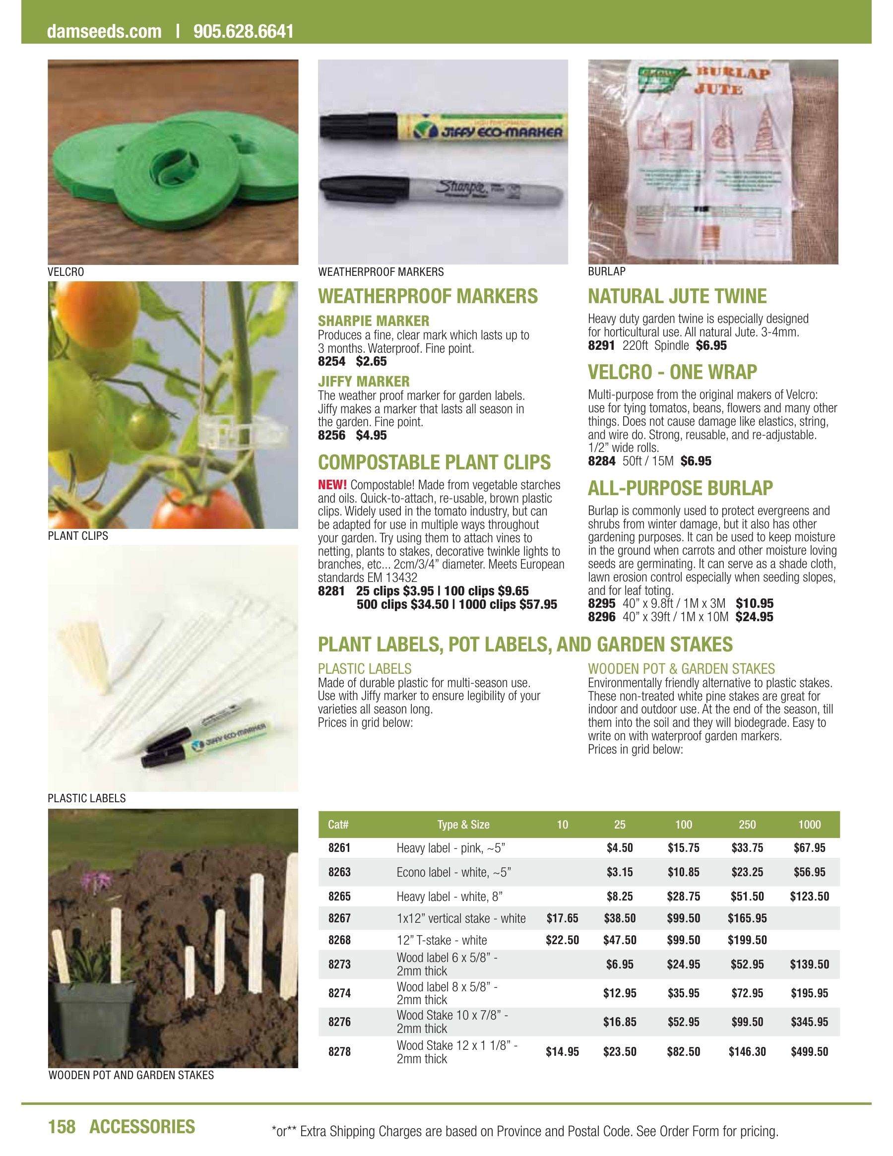 William Dam Seeds Annual Catalog Flyer January 1 - October 31, 2026