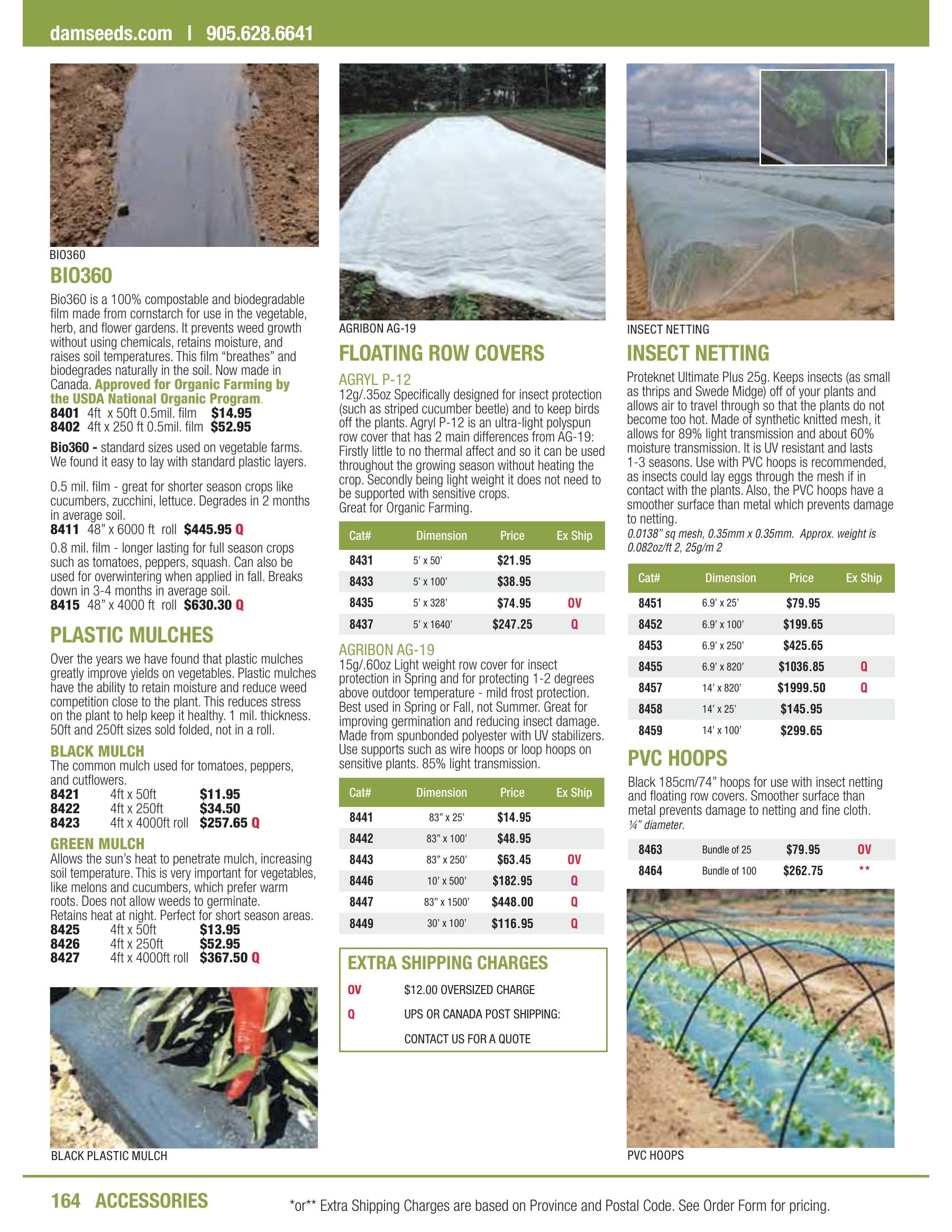 William Dam Seeds Annual Catalog Flyer January 1 - October 31, 2026