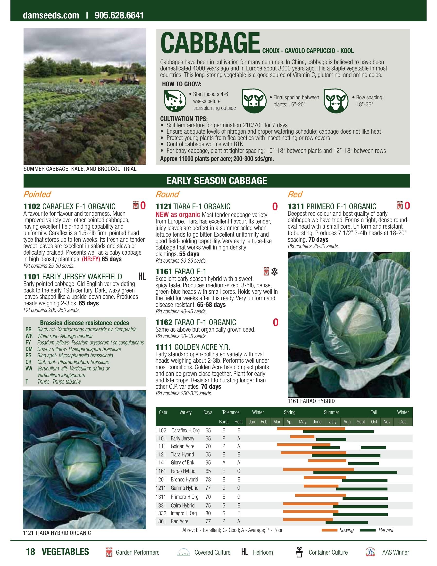 William Dam Seeds Annual Catalog Flyer January 1 - October 31, 2026