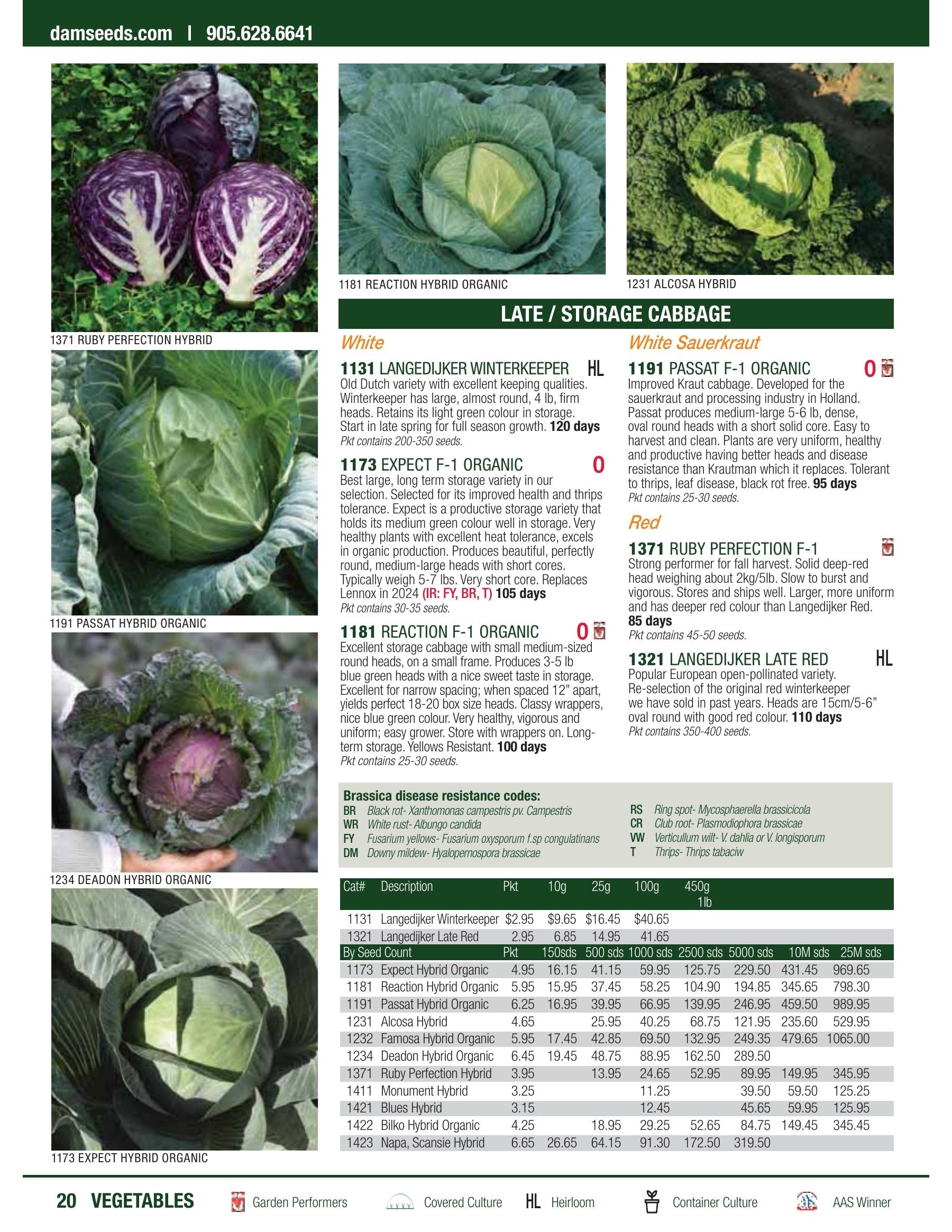 William Dam Seeds Annual Catalog Flyer January 1 - October 31, 2026