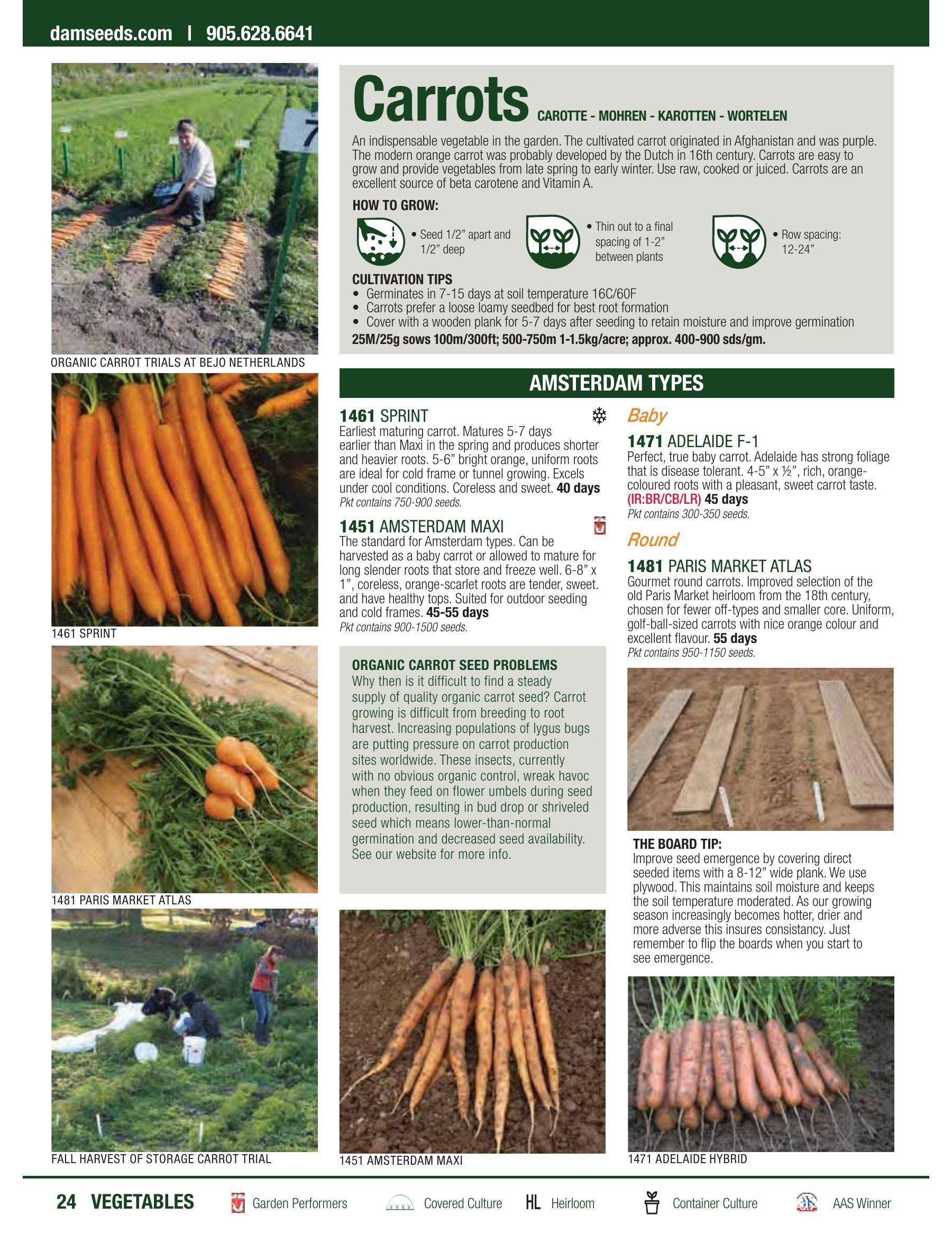 William Dam Seeds Annual Catalog Flyer January 1 - October 31, 2026