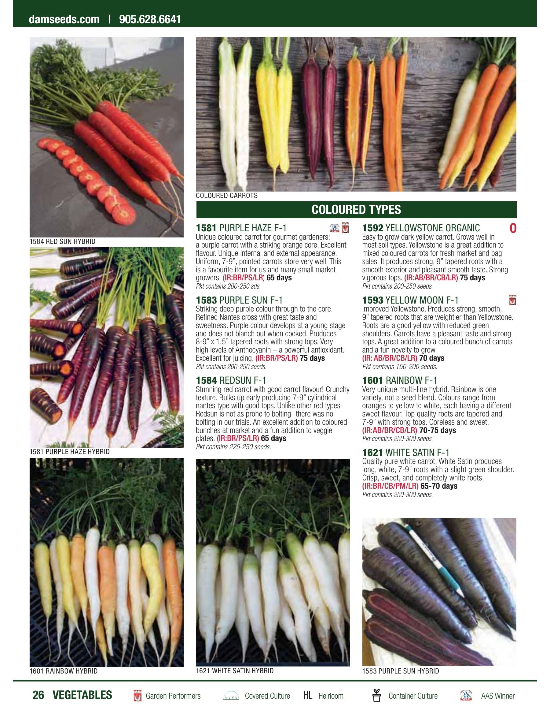 William Dam Seeds Annual Catalog Flyer January 1 - October 31, 2026