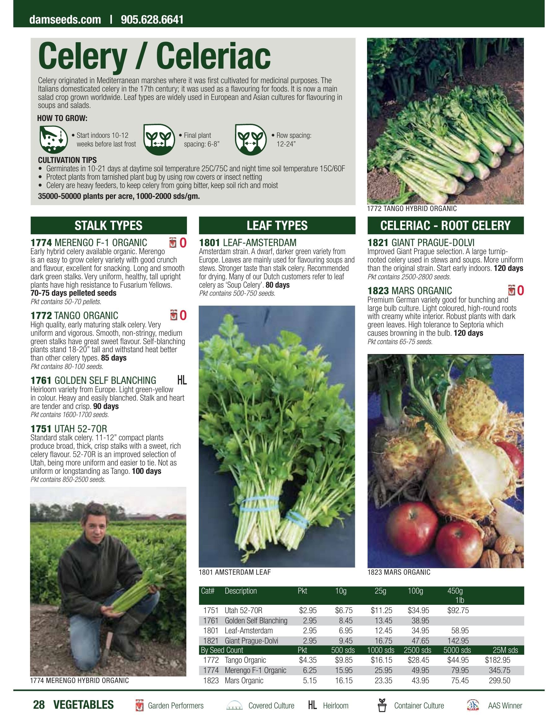 William Dam Seeds Annual Catalog Flyer January 1 - October 31, 2026