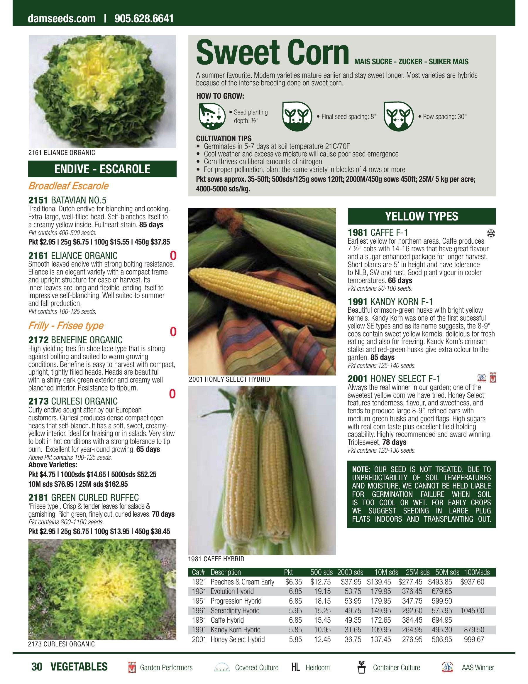 William Dam Seeds Annual Catalog Flyer January 1 - October 31, 2026