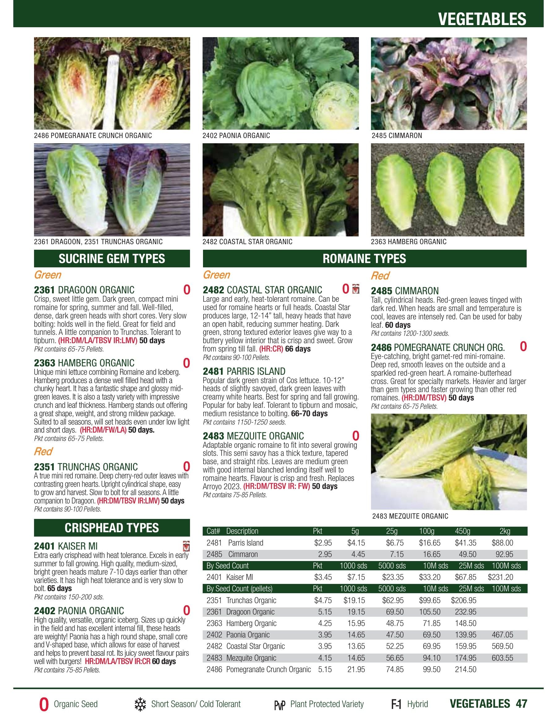 William Dam Seeds Annual Catalog Flyer January 1 - October 31, 2026