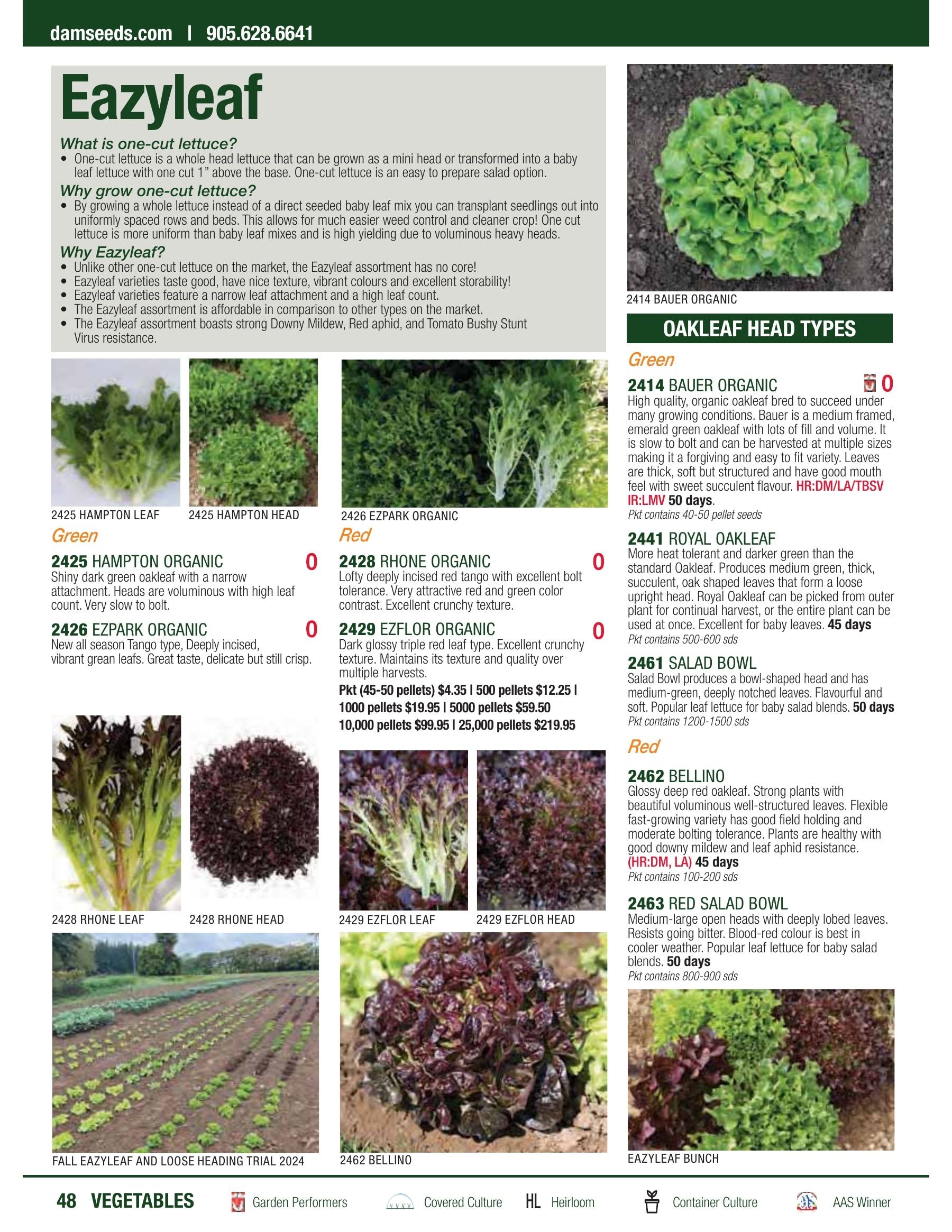 William Dam Seeds Annual Catalog Flyer January 1 - October 31, 2026