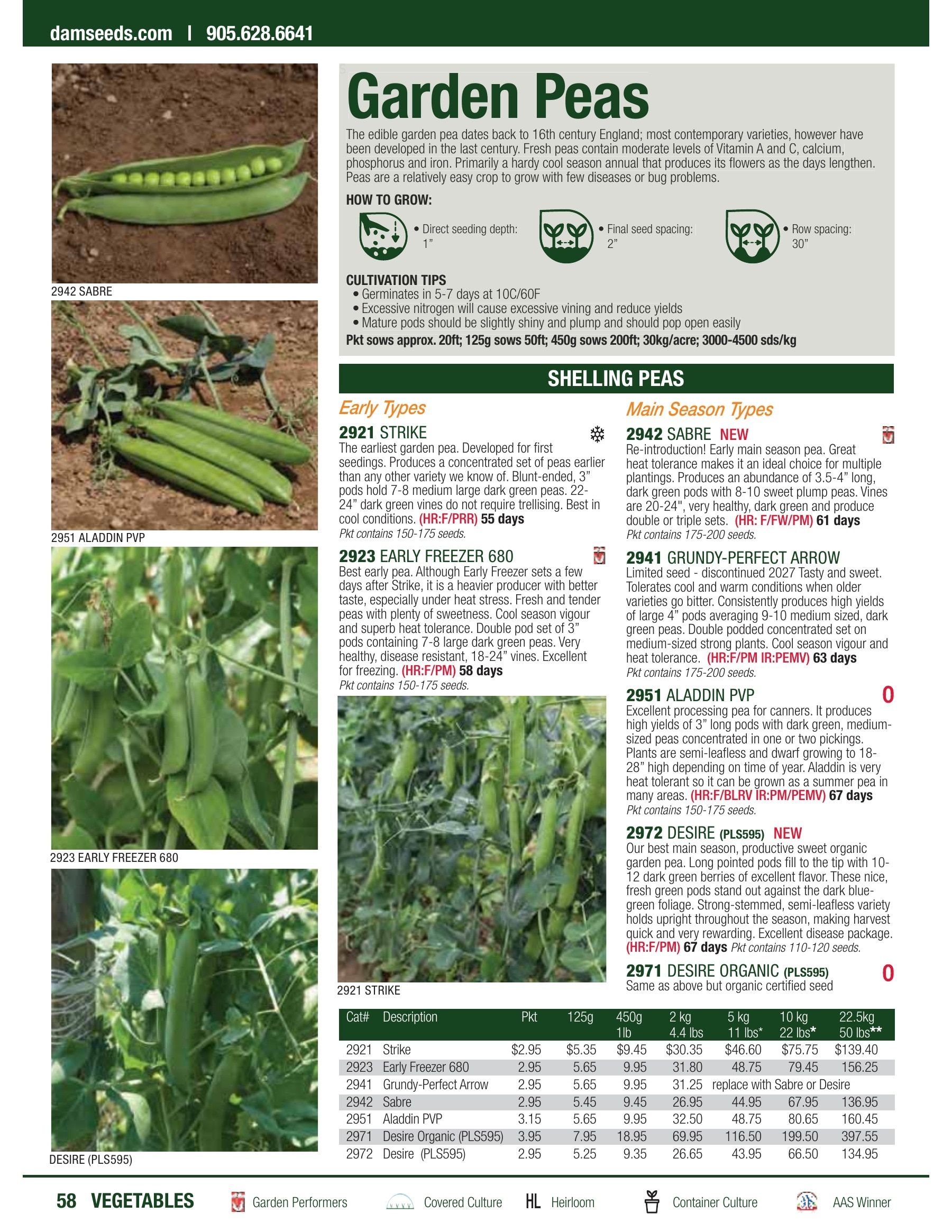 William Dam Seeds Annual Catalog Flyer January 1 - October 31, 2026