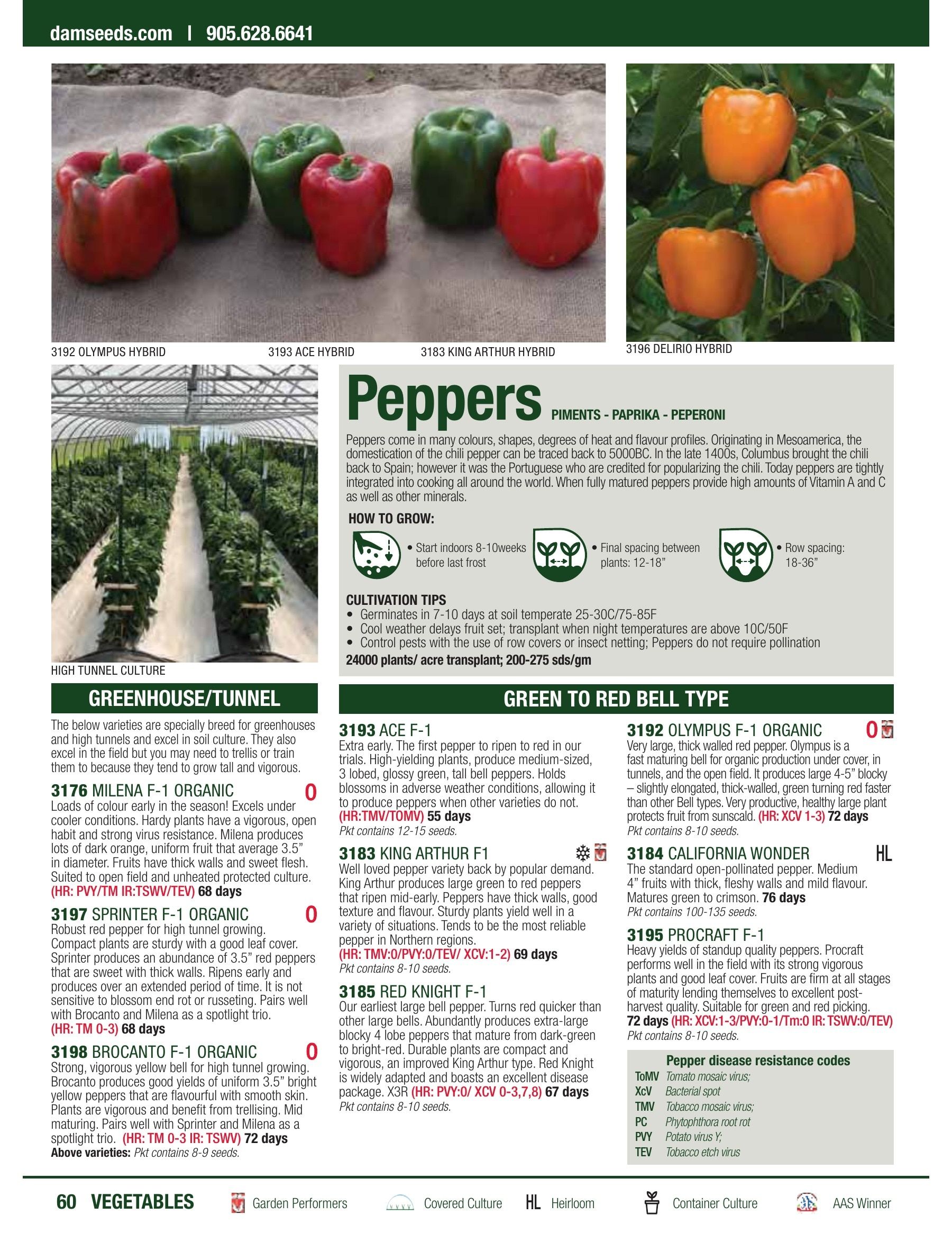 William Dam Seeds Annual Catalog Flyer January 1 - October 31, 2026