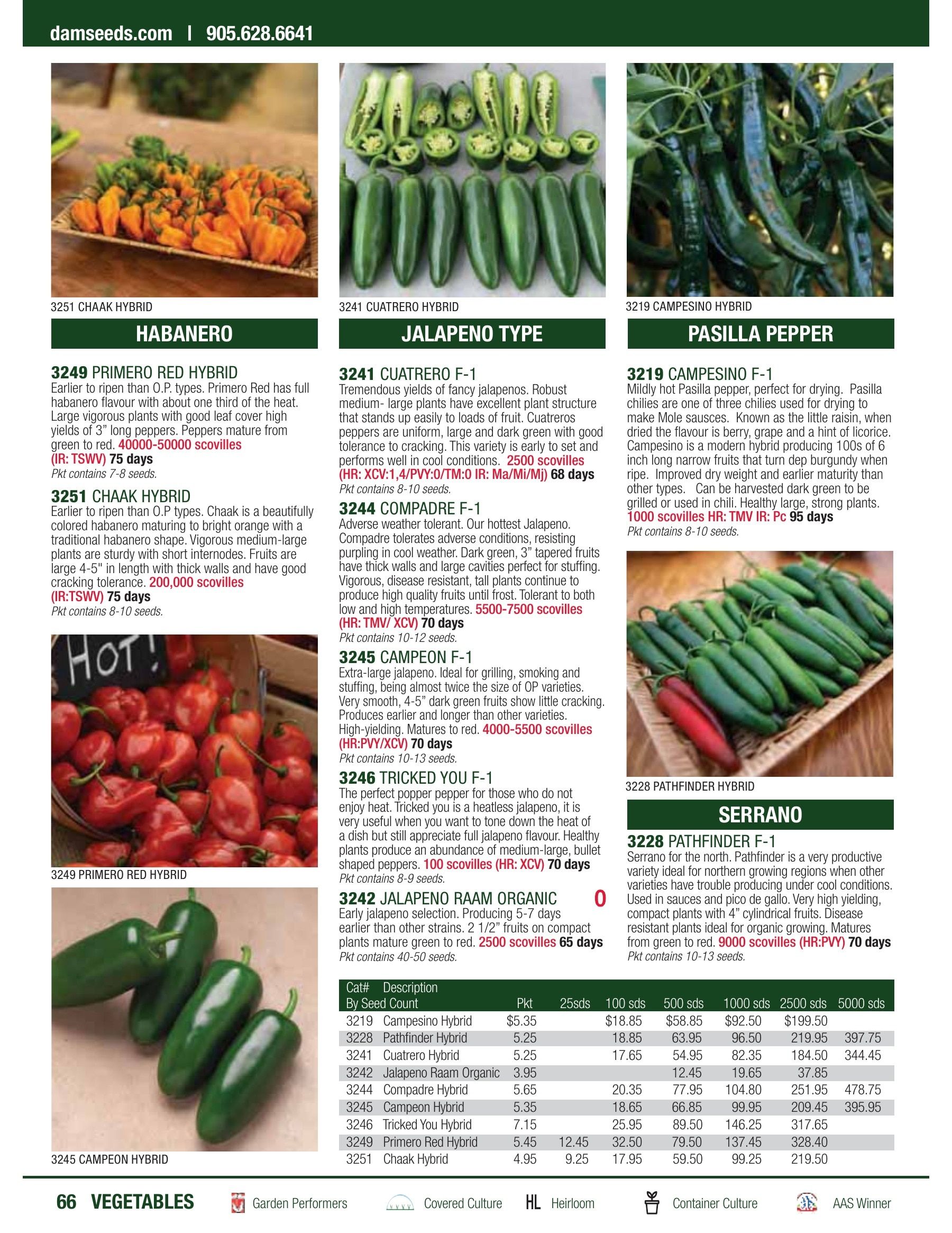 William Dam Seeds Annual Catalog Flyer January 1 - October 31, 2026