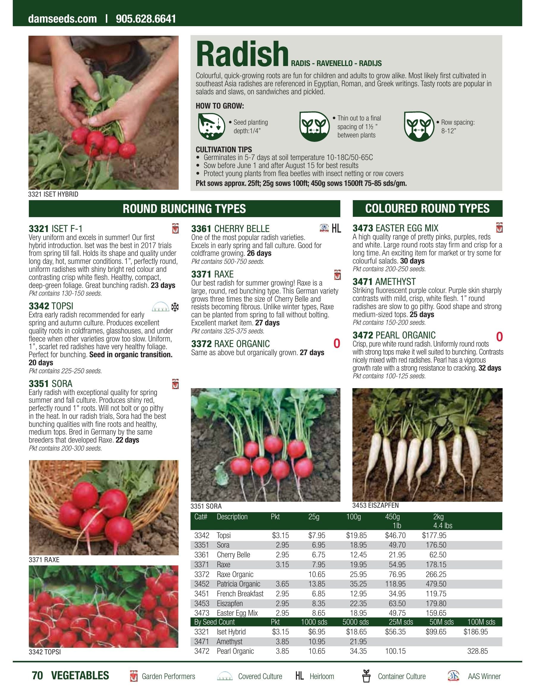 William Dam Seeds Annual Catalog Flyer January 1 - October 31, 2026