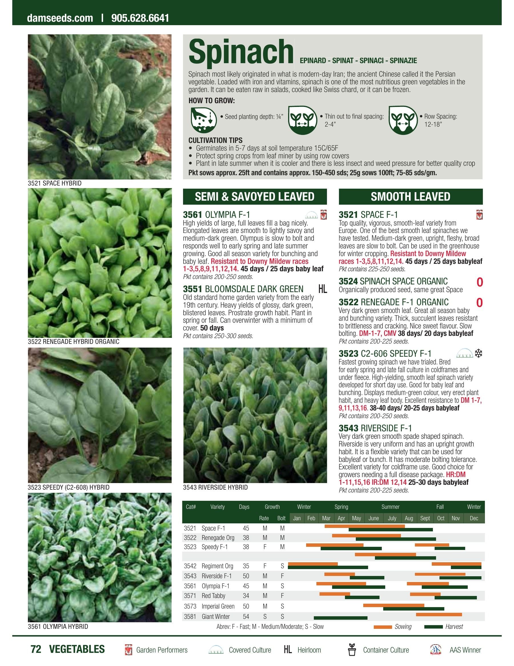 William Dam Seeds Annual Catalog Flyer January 1 - October 31, 2026