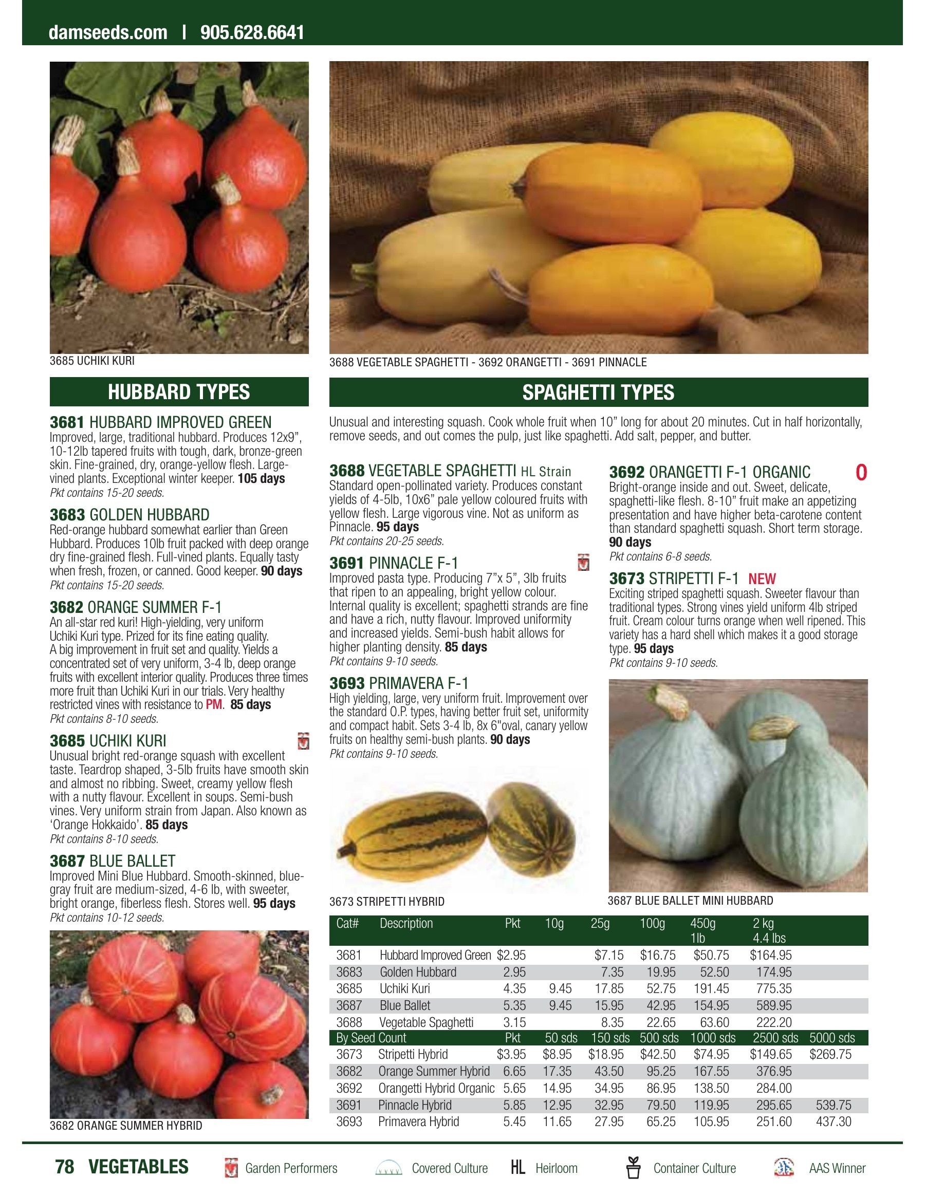 William Dam Seeds Annual Catalog Flyer January 1 - October 31, 2026