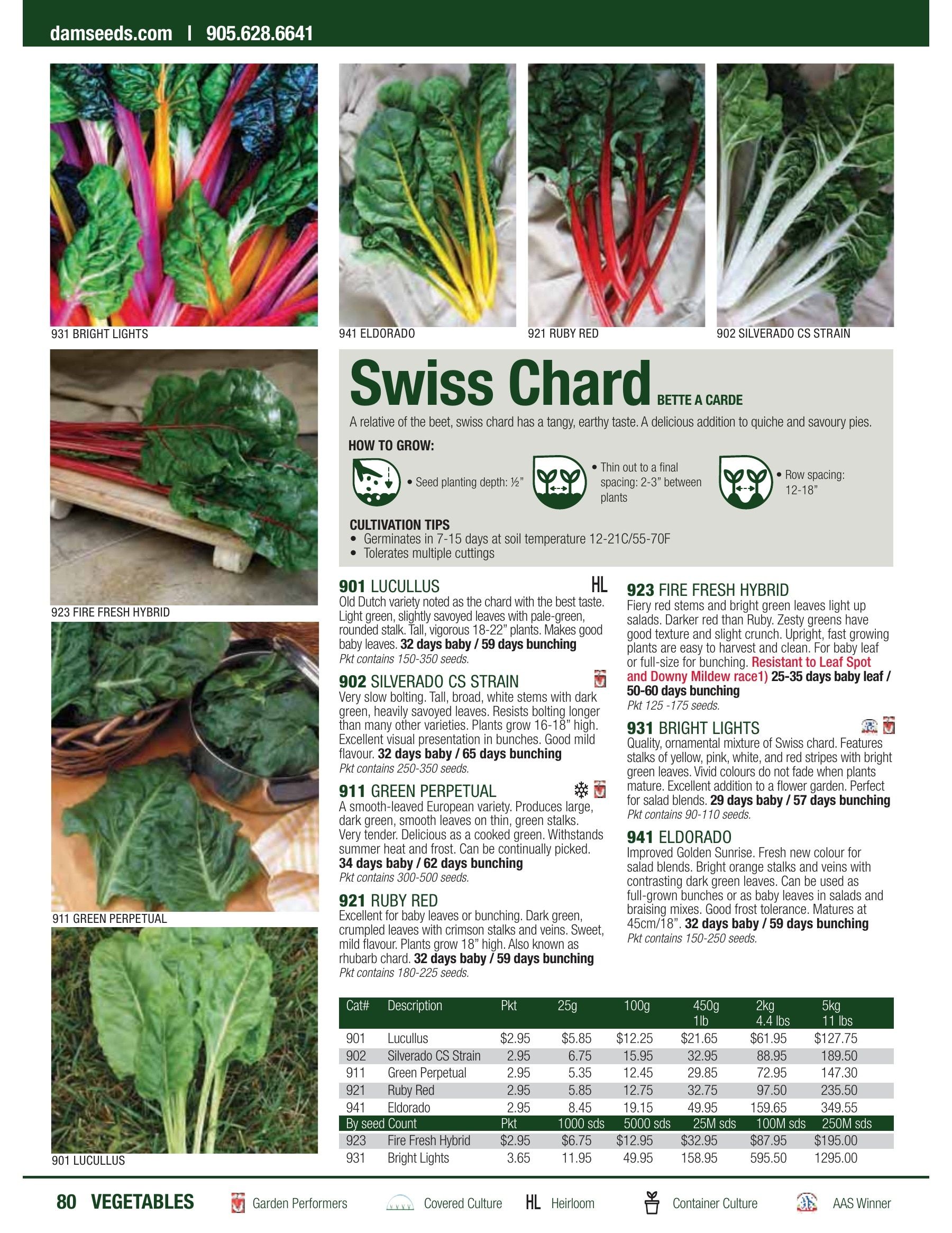 William Dam Seeds Annual Catalog Flyer January 1 - October 31, 2026