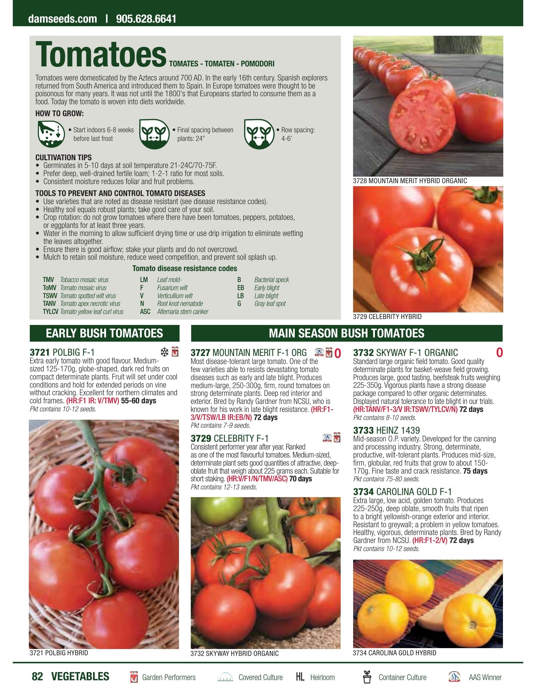 William Dam Seeds Annual Catalog Flyer January 1 - October 31, 2026