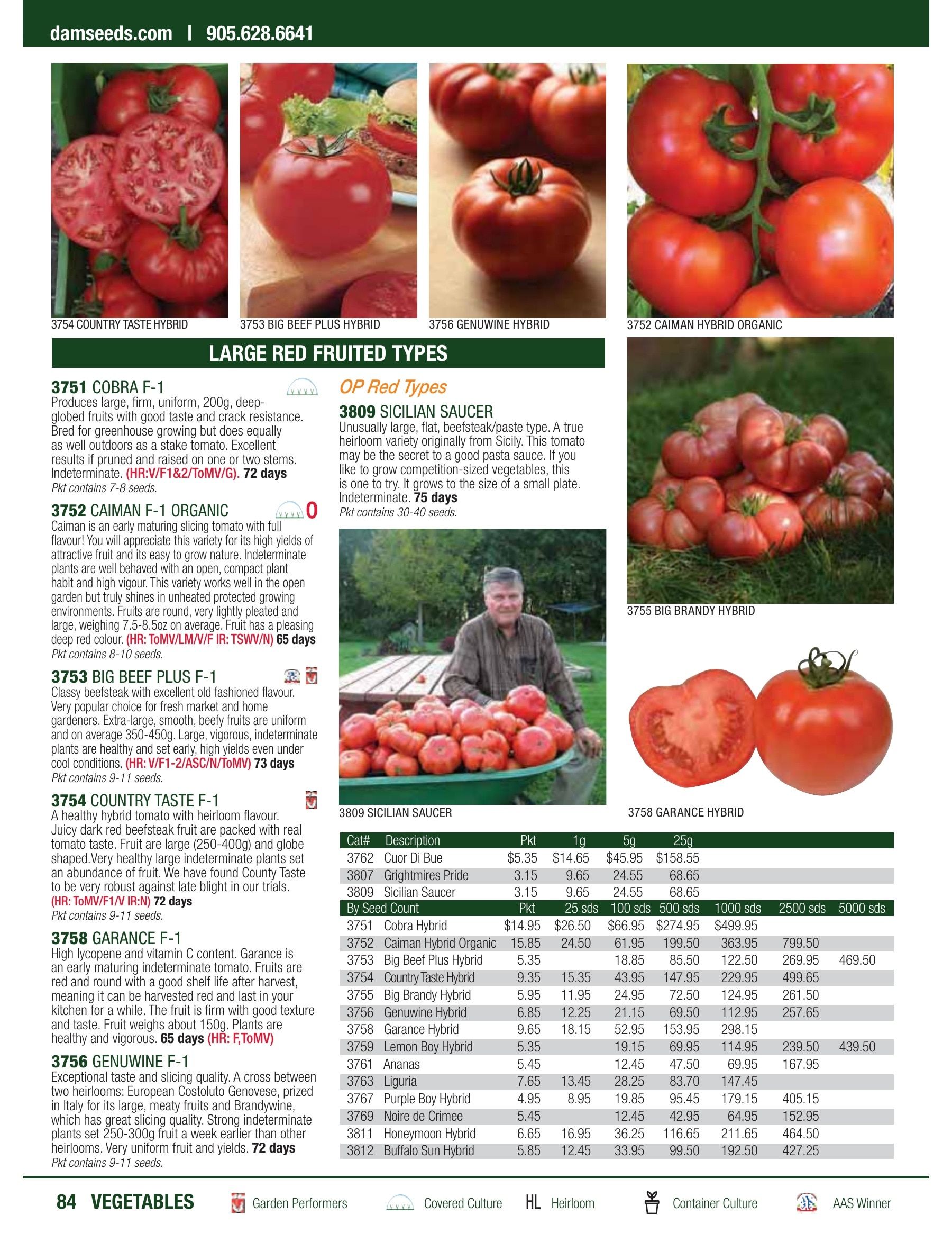 William Dam Seeds Annual Catalog Flyer January 1 - October 31, 2026